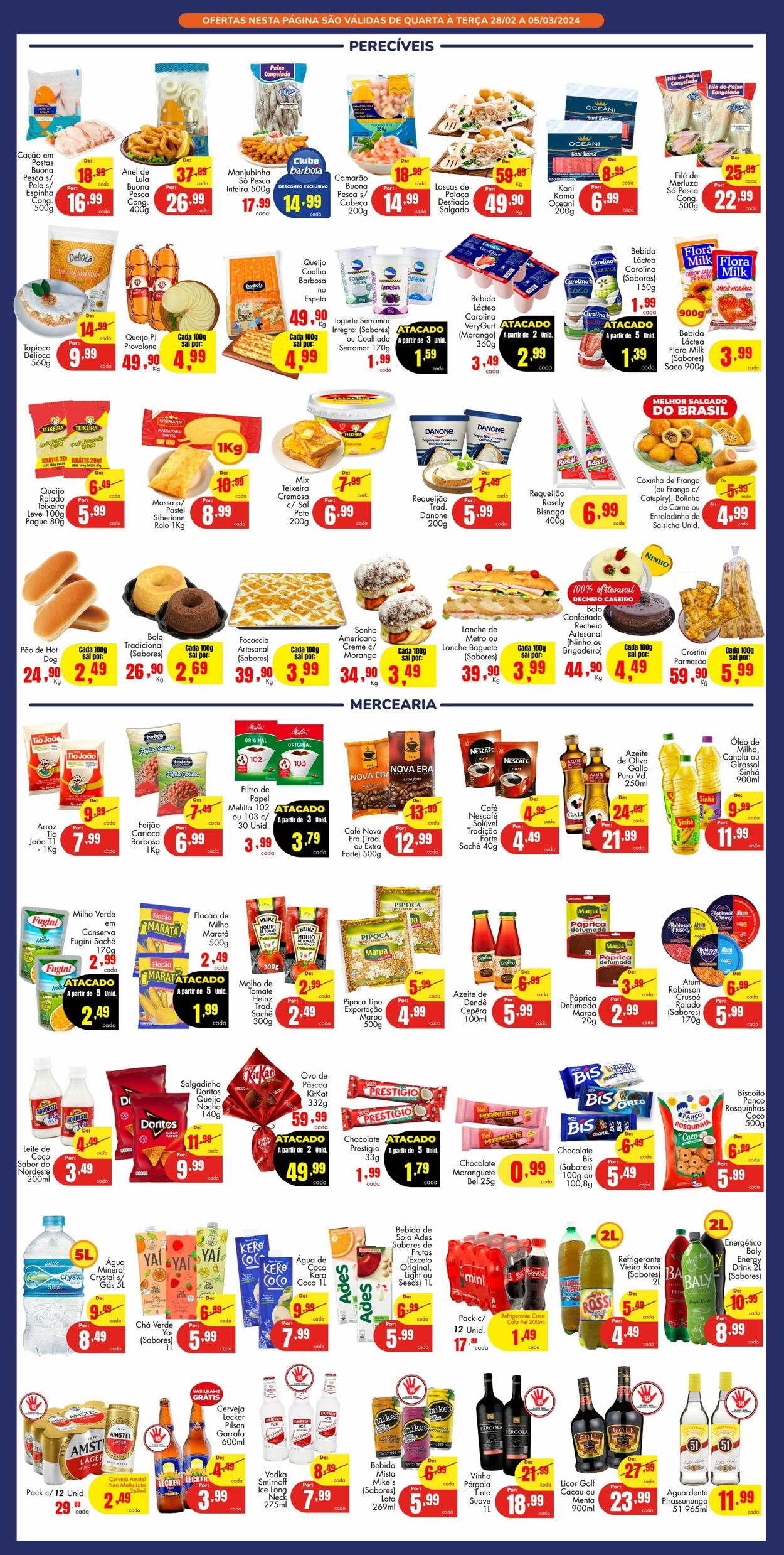 Folheto Barbosa Supermercados 28.02.2024 - 05.03.2024