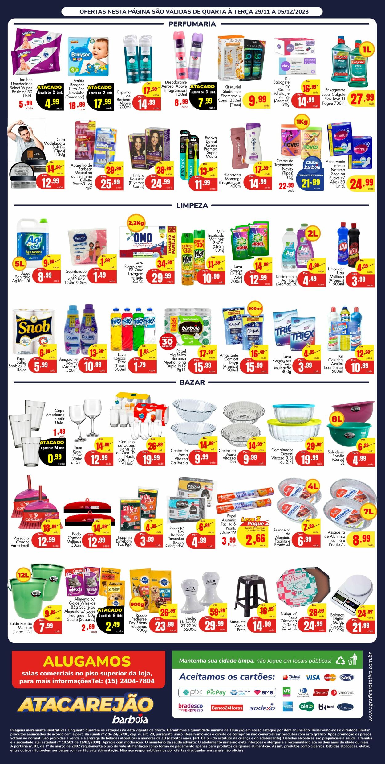 Folheto Barbosa Supermercados 29.11.2023 - 05.12.2023