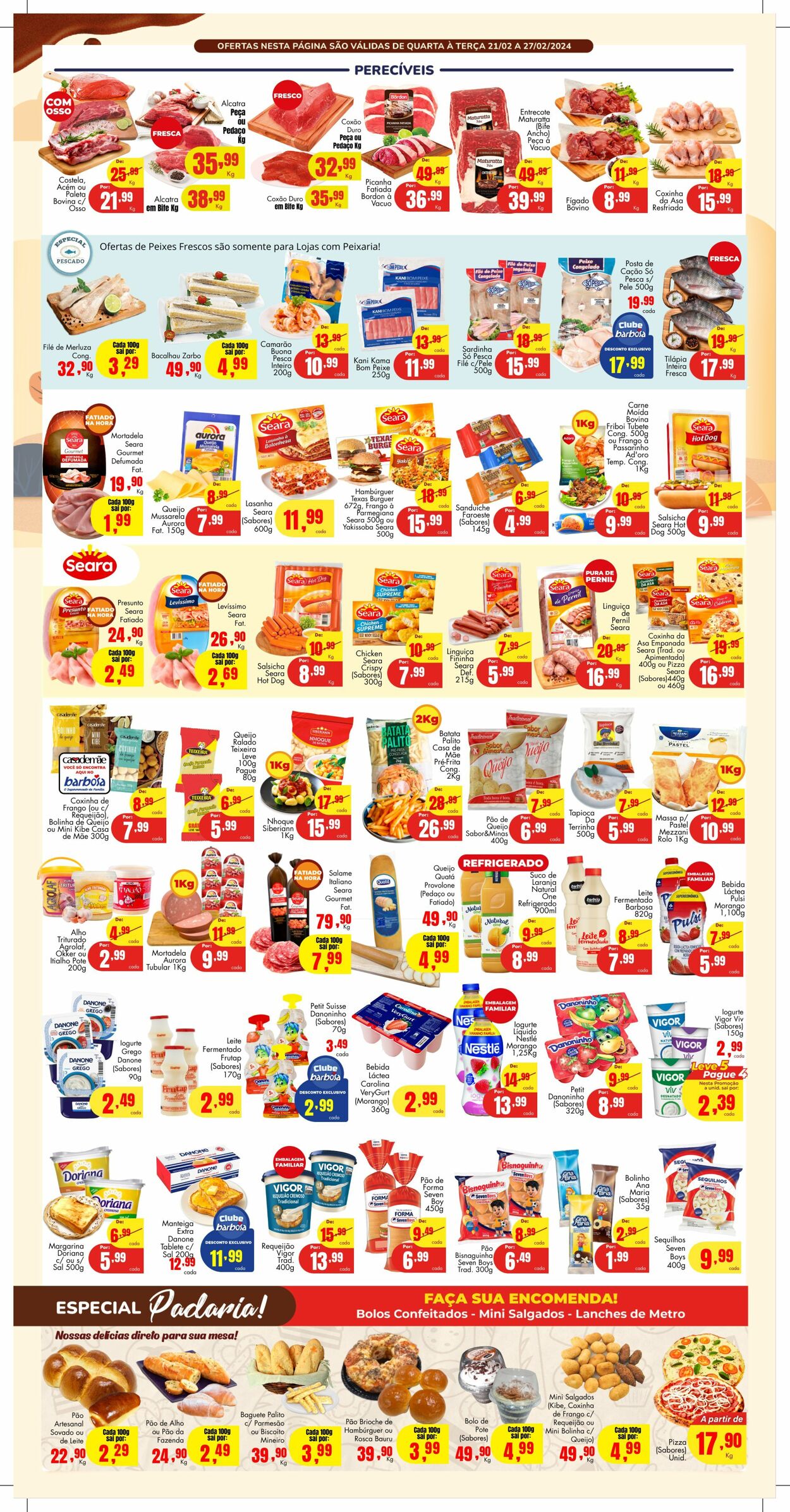 Folheto Barbosa Supermercados 21.02.2024 - 27.02.2024