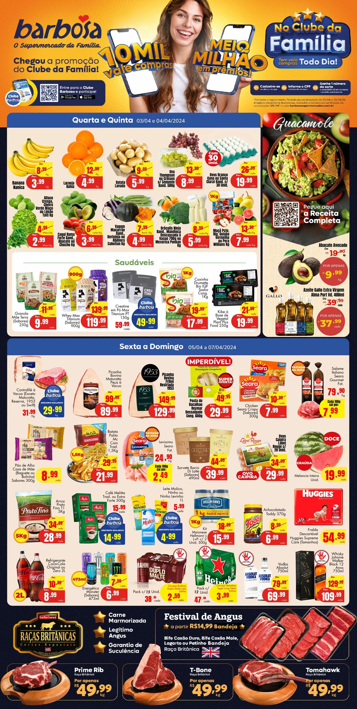Folheto Barbosa Supermercados 03.04.2024 - 09.04.2024