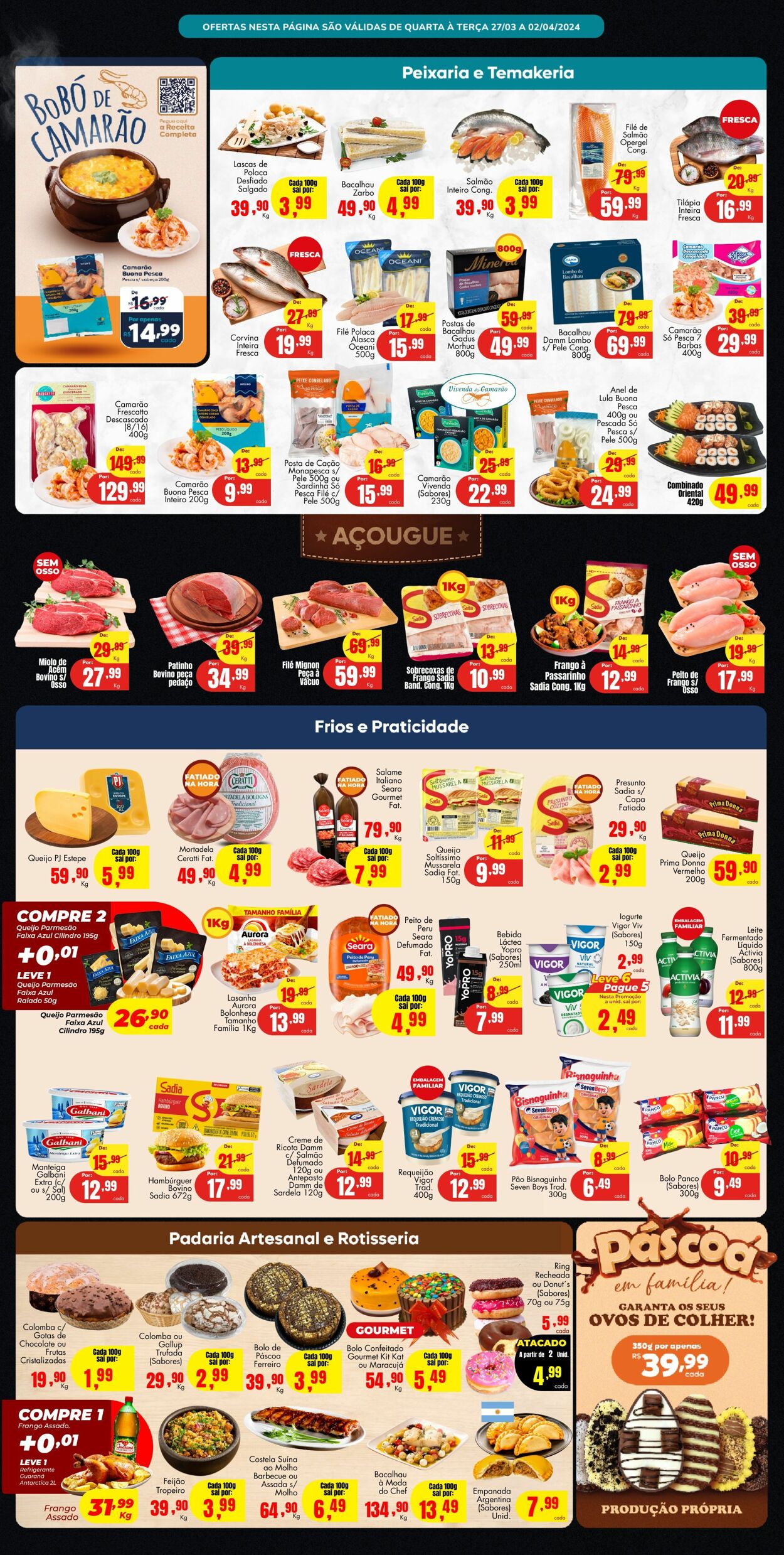 Folheto Barbosa Supermercados 27.03.2024 - 02.04.2024