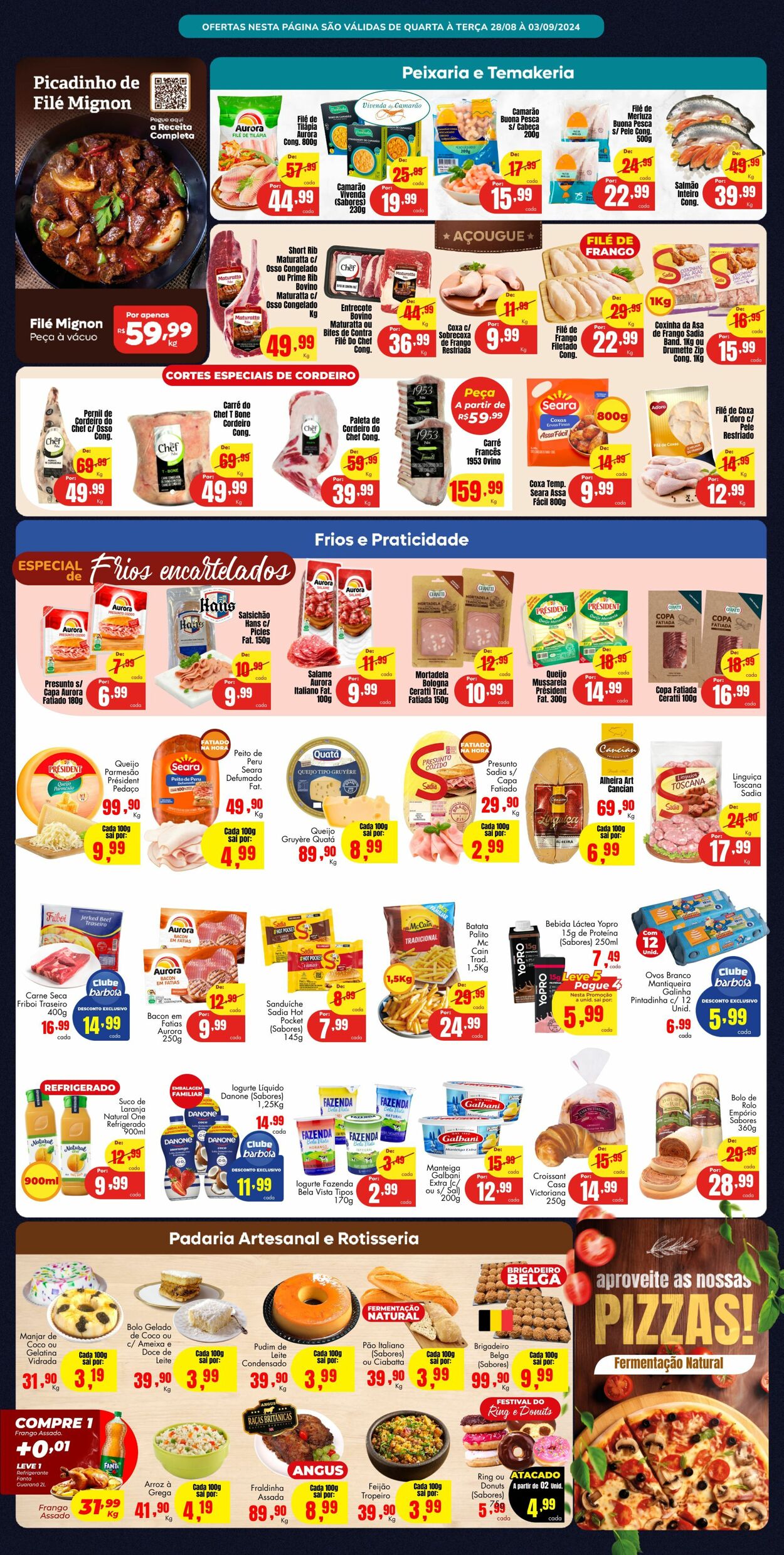 Folheto Barbosa Supermercados 28.08.2024 - 03.09.2024