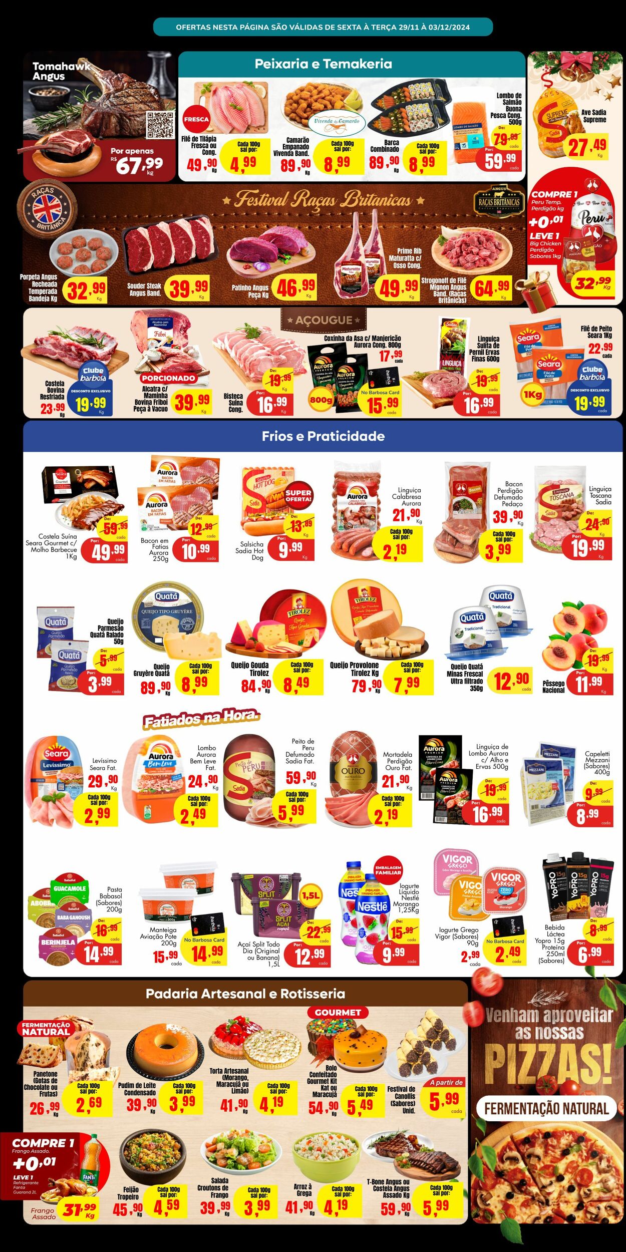 Folheto Barbosa Supermercados 29.11.2024 - 03.12.2024