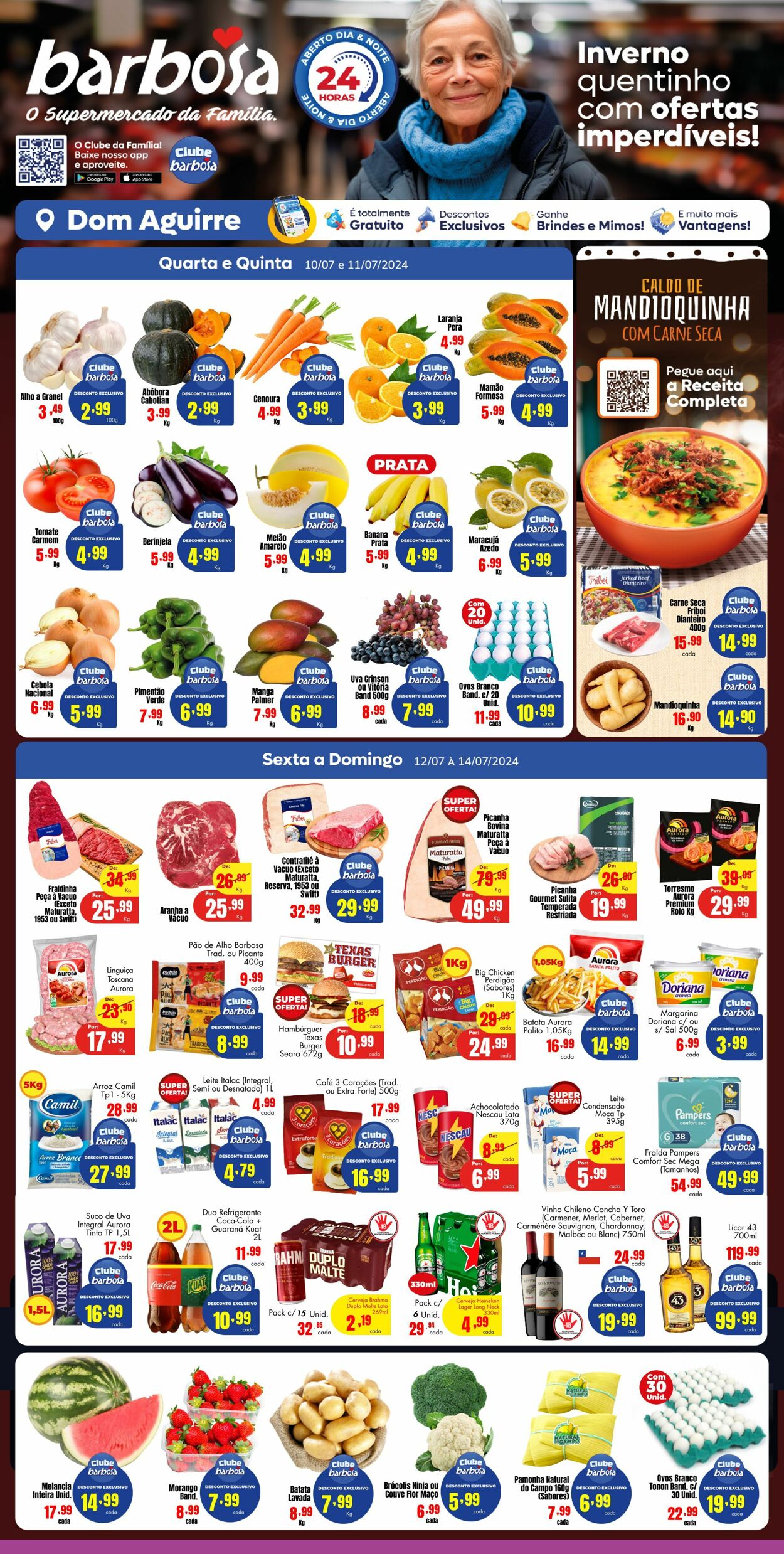 Folheto Barbosa Supermercados 10.07.2024 - 16.07.2024