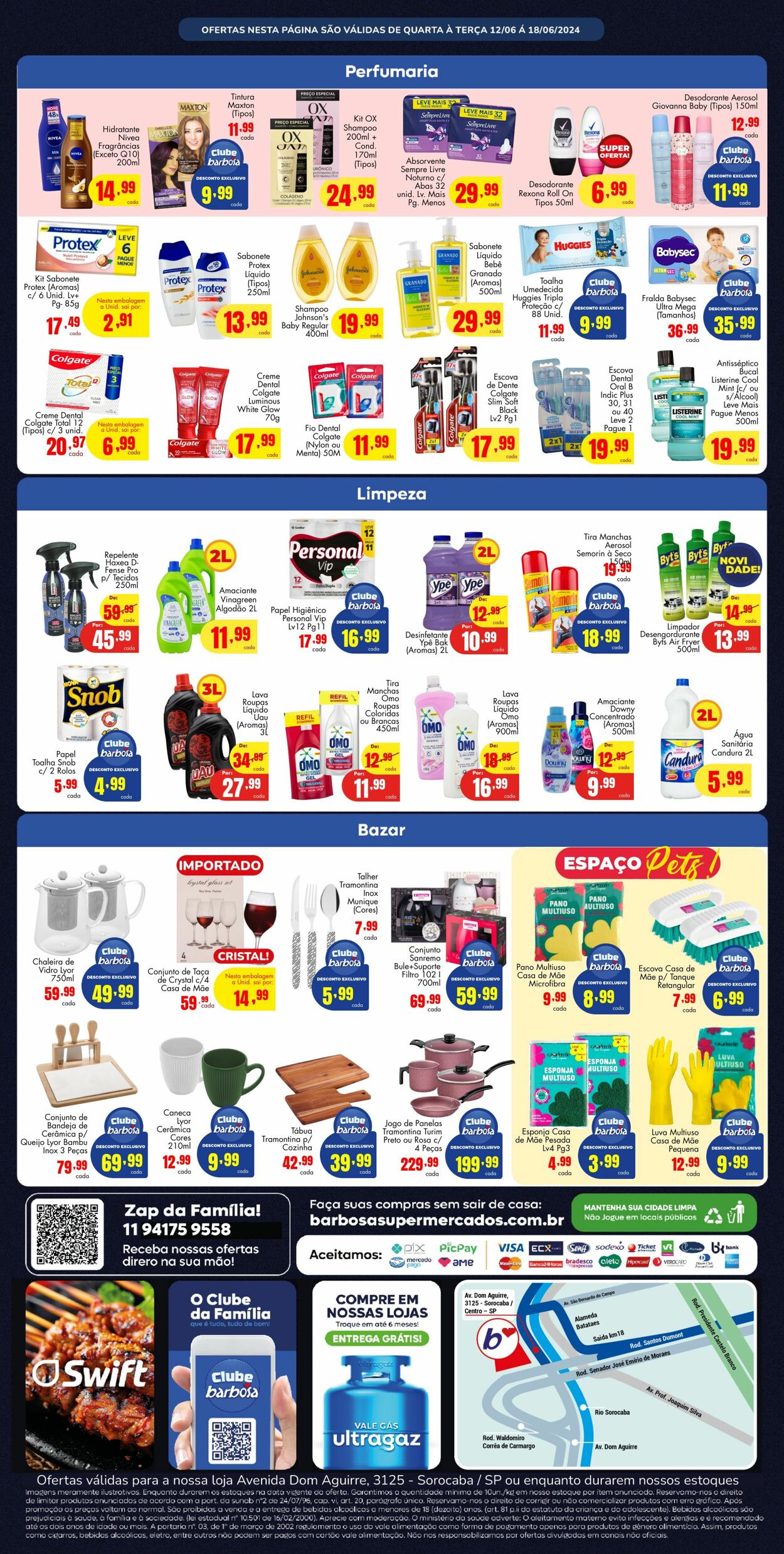 Folheto Barbosa Supermercados 12.06.2024 - 18.06.2024