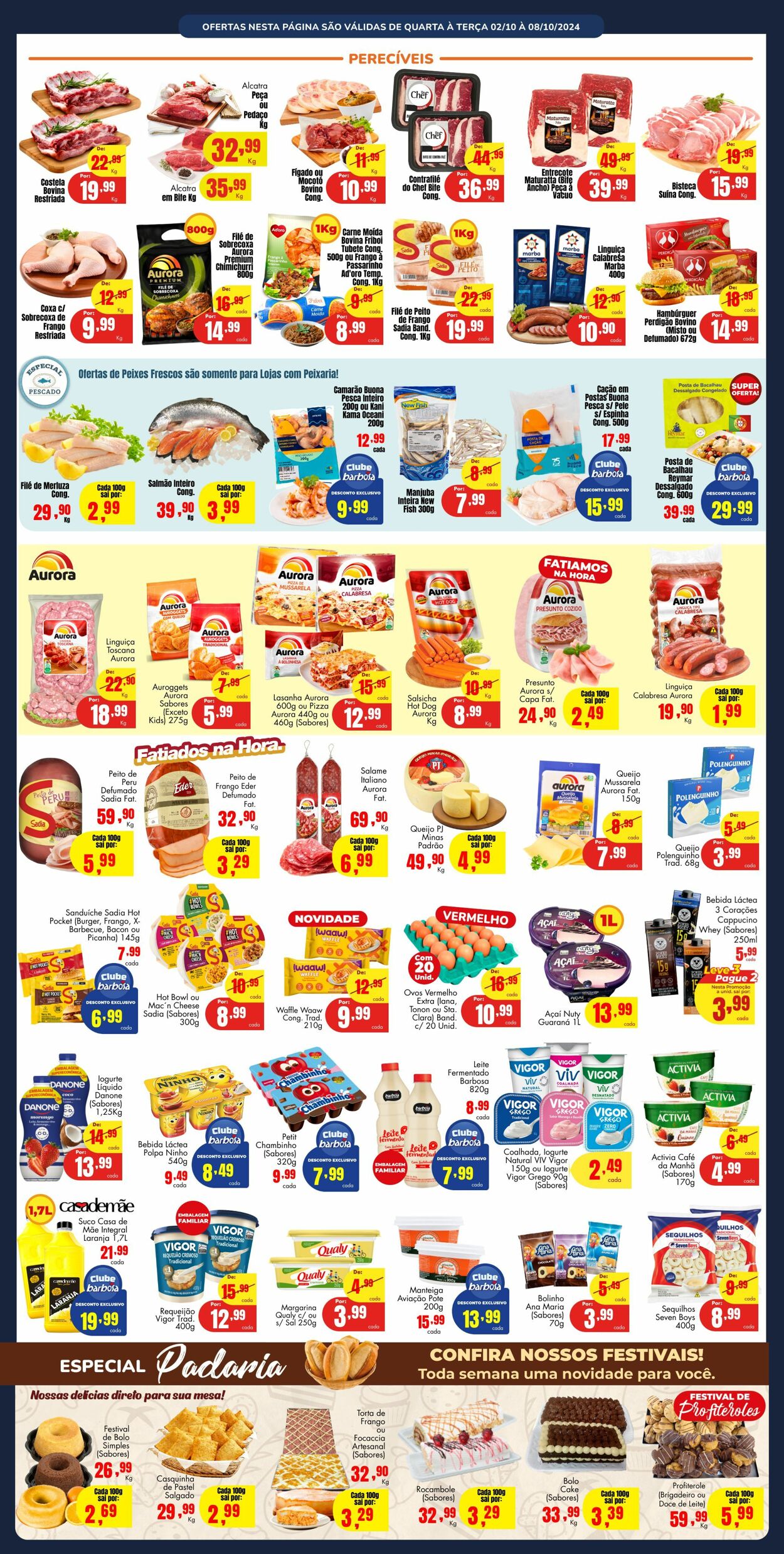 Folheto Barbosa Supermercados 02.10.2024 - 08.10.2024