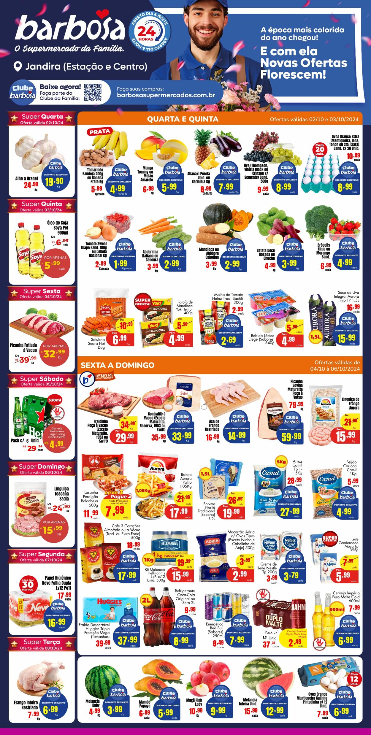 Folheto Barbosa Supermercados 02.10.2024 - 08.10.2024