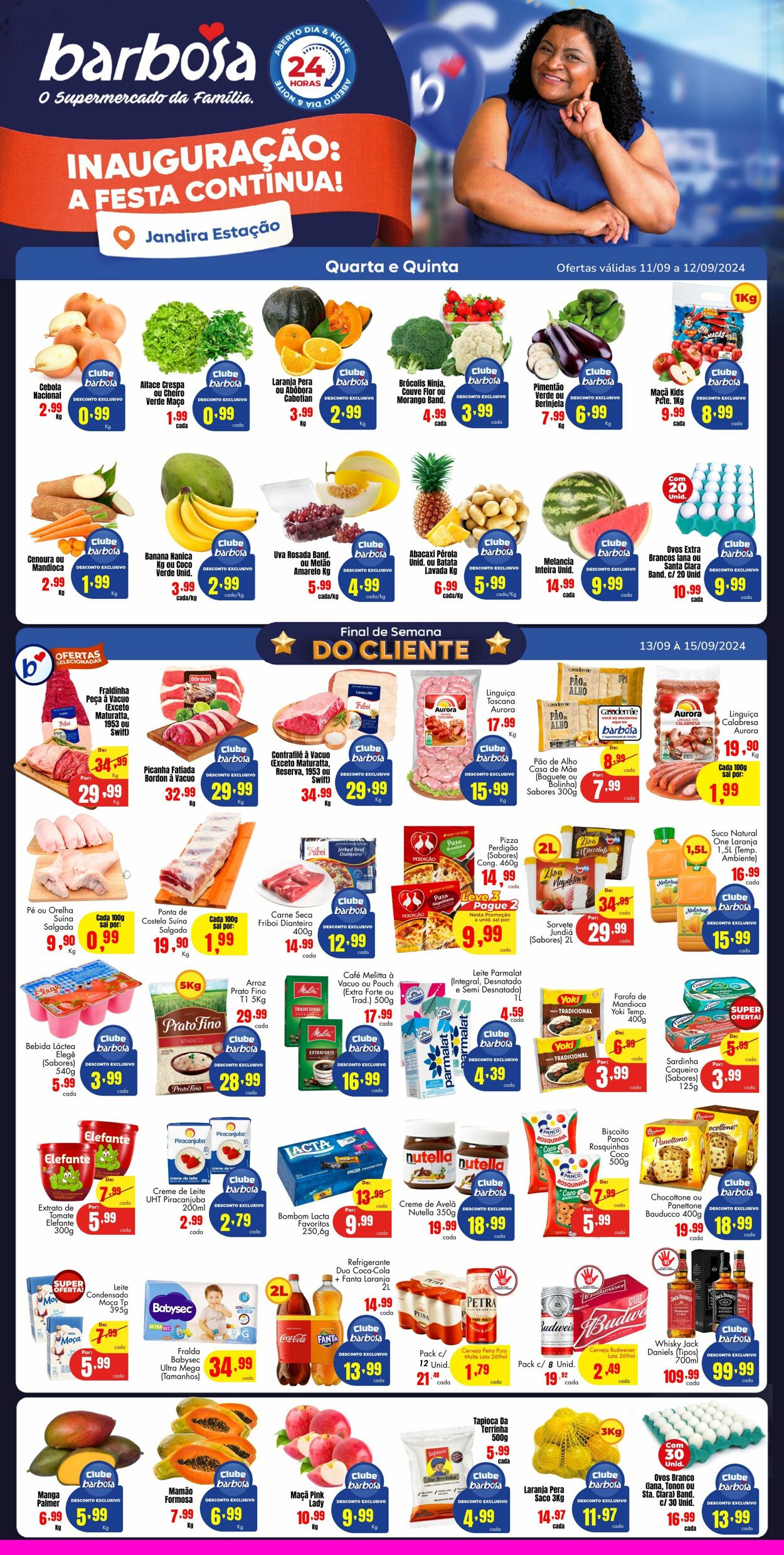 Barbosa Supermercados Folhetos promocionais