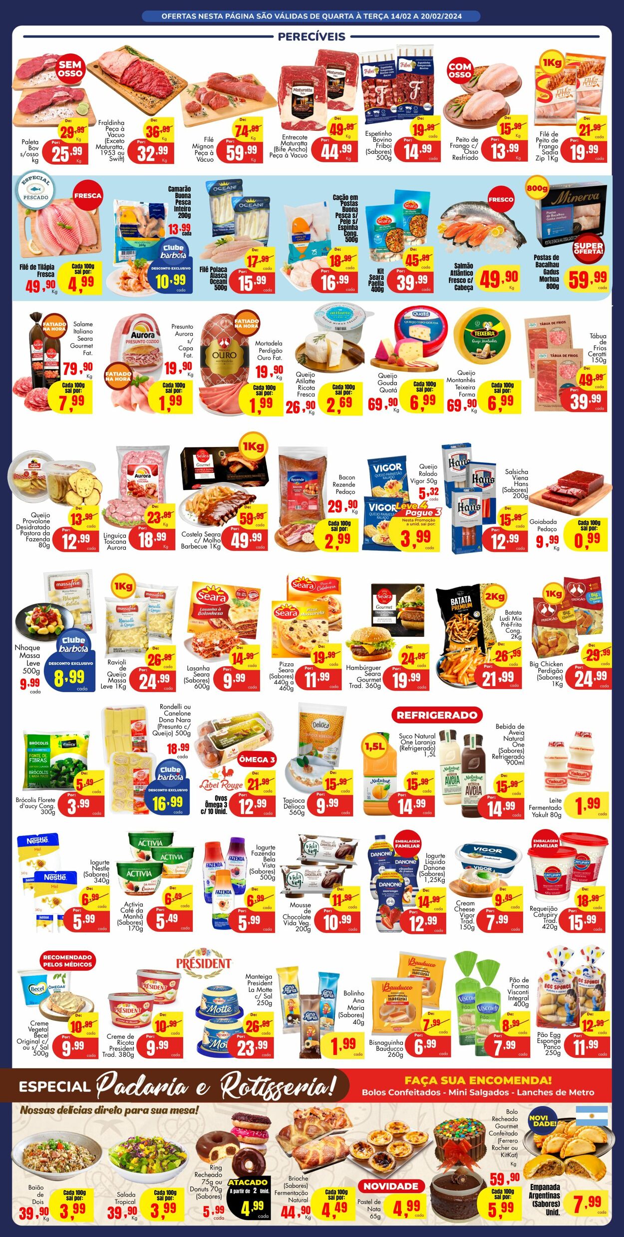 Folheto Barbosa Supermercados 14.02.2024 - 20.02.2024