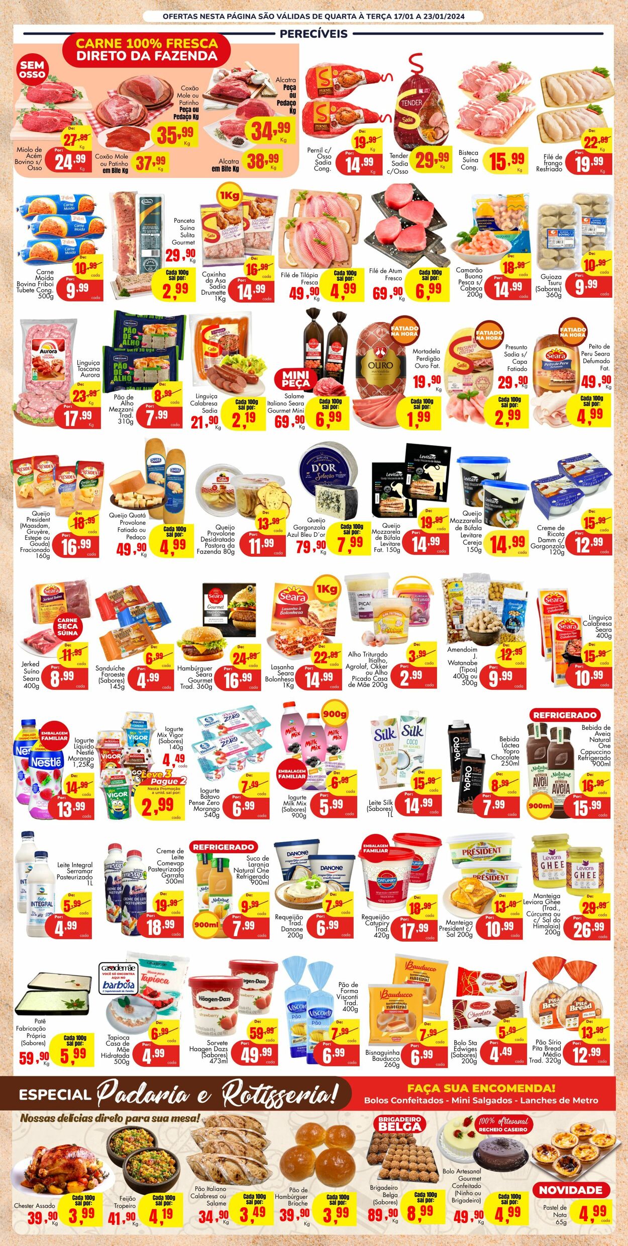 Folheto Barbosa Supermercados 17.01.2024 - 23.01.2024