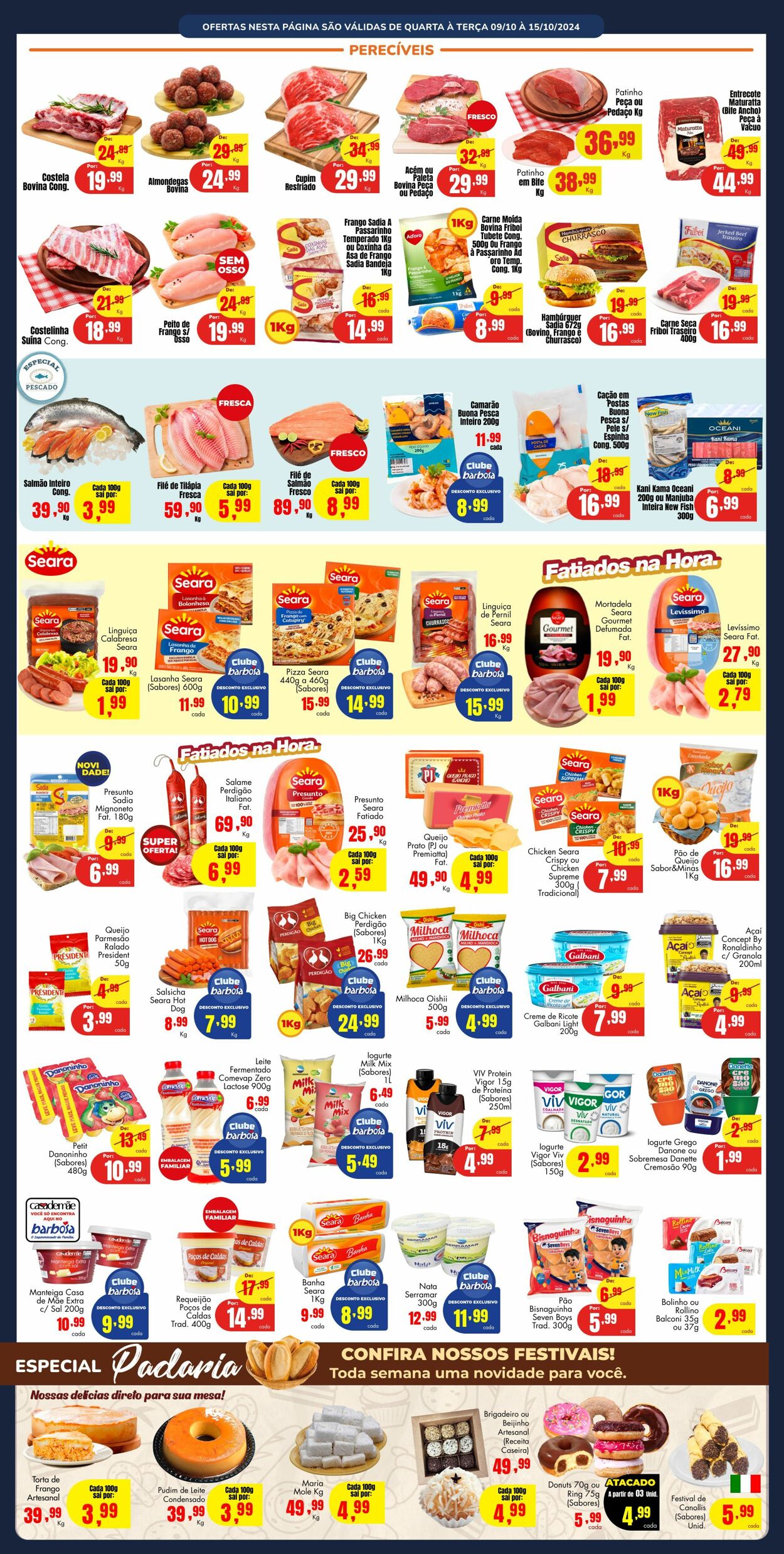 Folheto Barbosa Supermercados 09.10.2024 - 15.10.2024