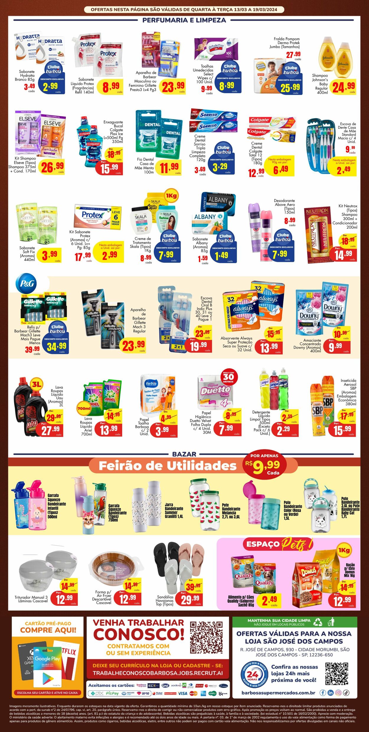 Folheto Barbosa Supermercados 13.03.2024 - 19.03.2024