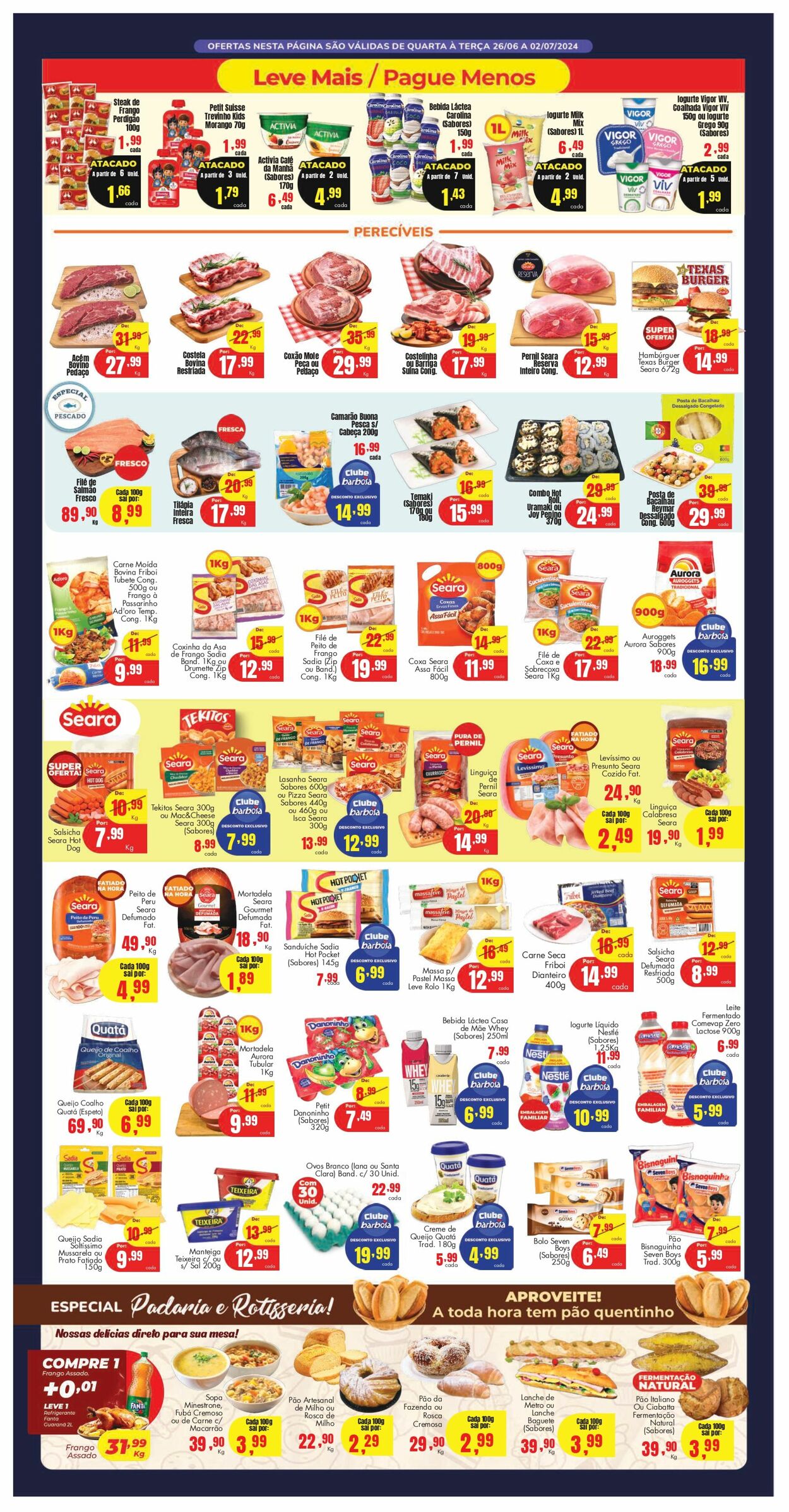 Folheto Barbosa Supermercados 26.06.2024 - 02.07.2024
