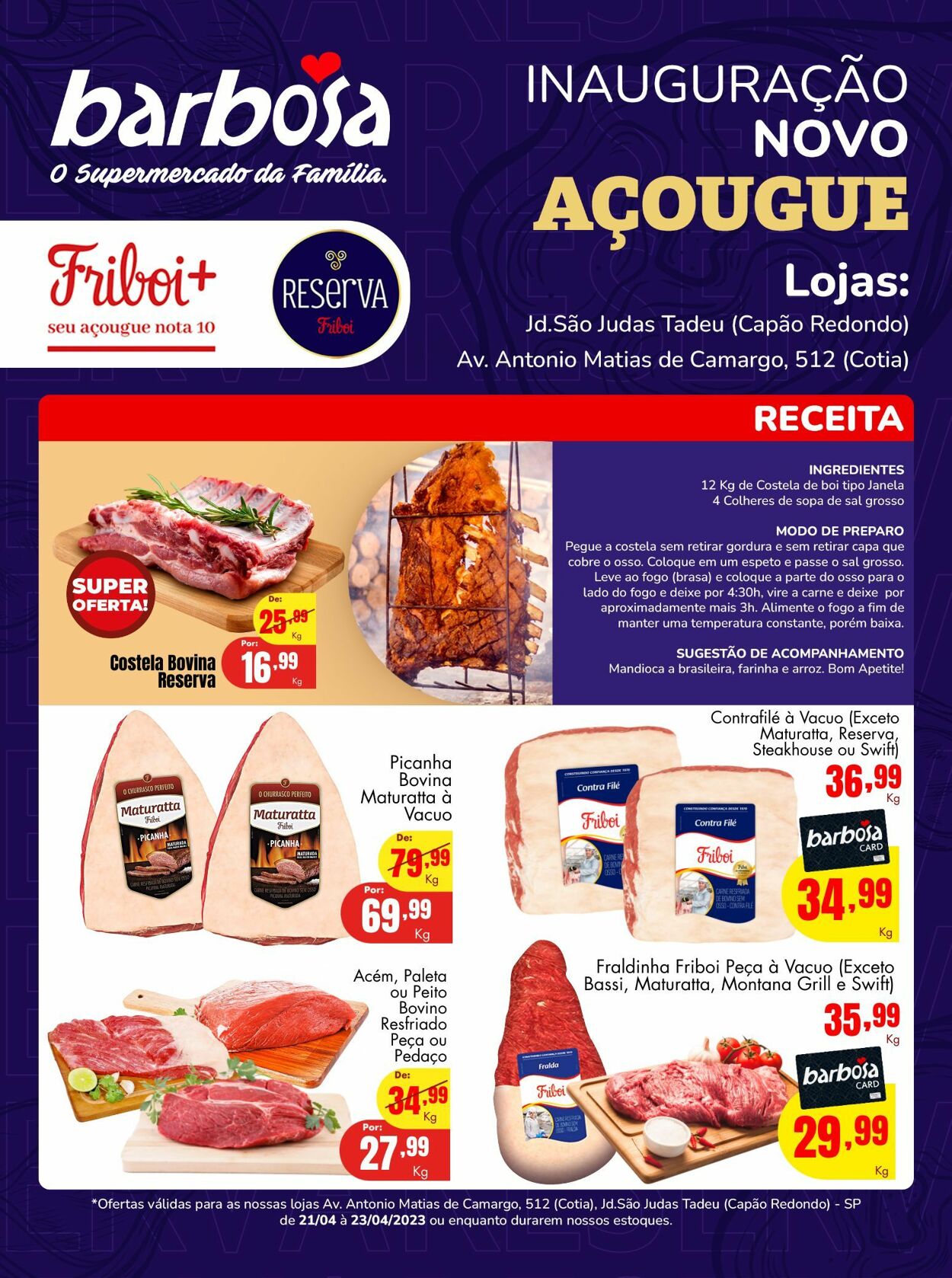 Folheto Barbosa Supermercados 21.04.2023 - 23.04.2023