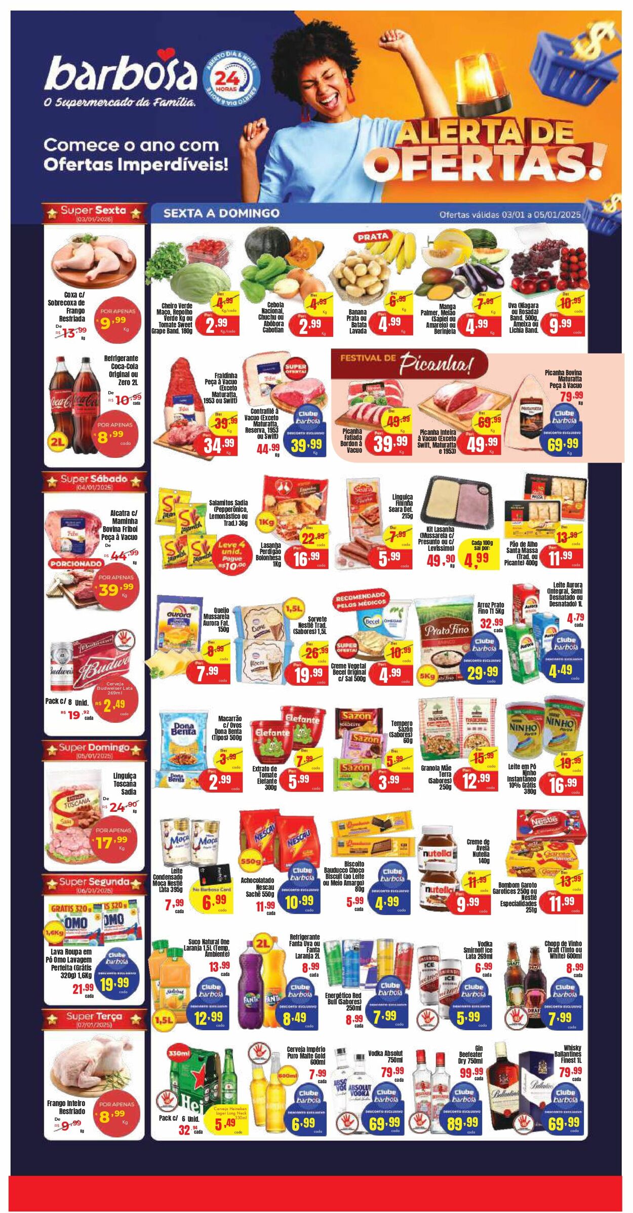 Barbosa Supermercados Folhetos promocionais
