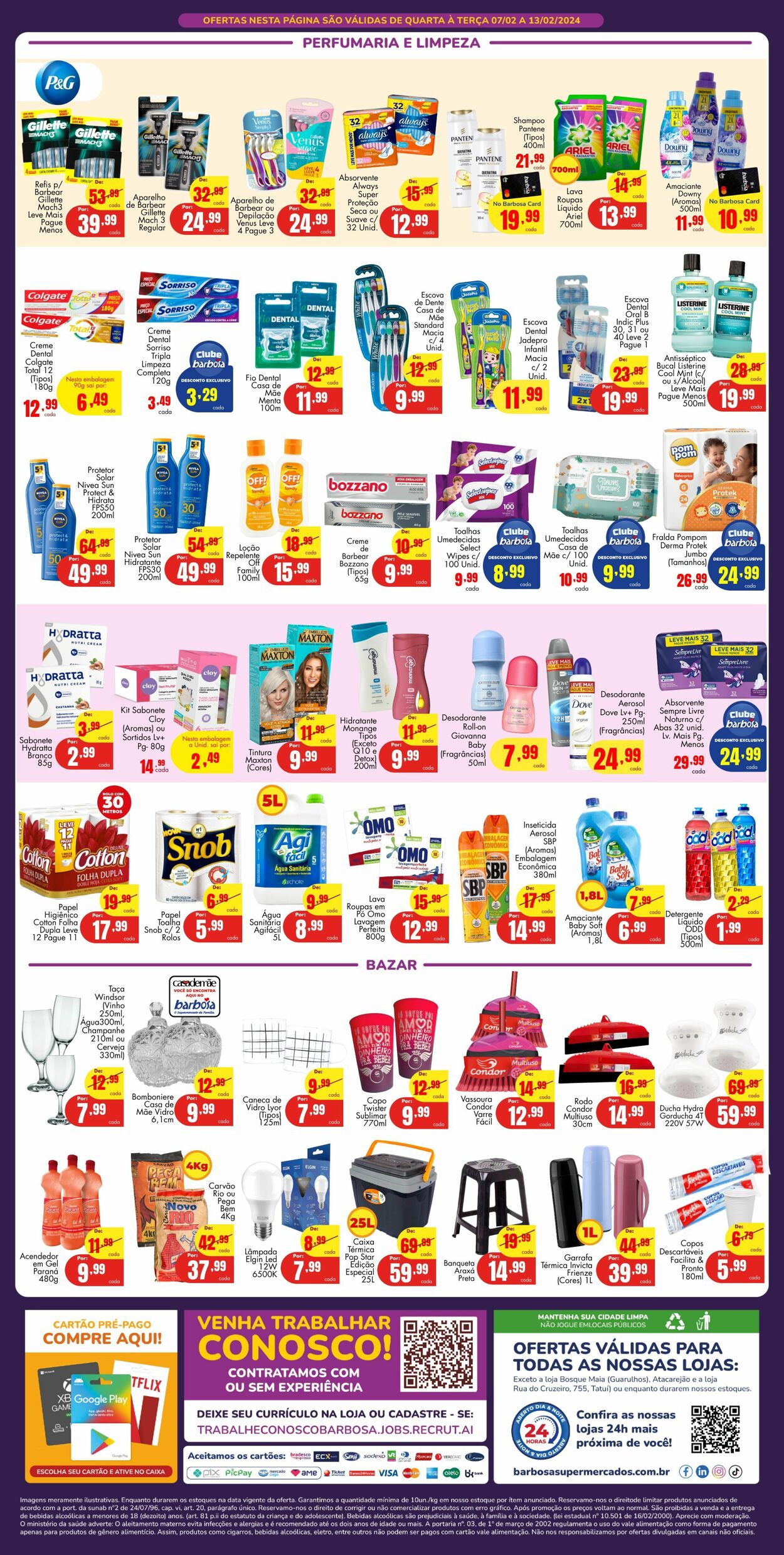 Folheto Barbosa Supermercados 07.02.2024 - 13.02.2024