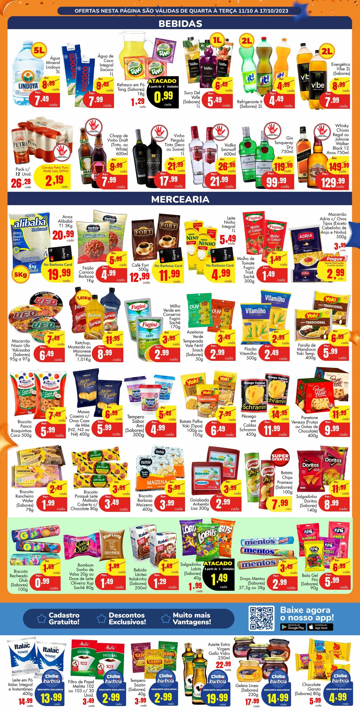Folheto Barbosa Supermercados 11.10.2023 - 17.10.2023