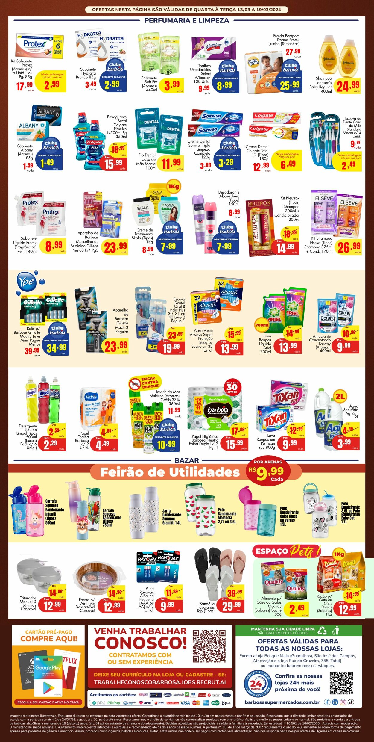 Folheto Barbosa Supermercados 13.03.2024 - 19.03.2024