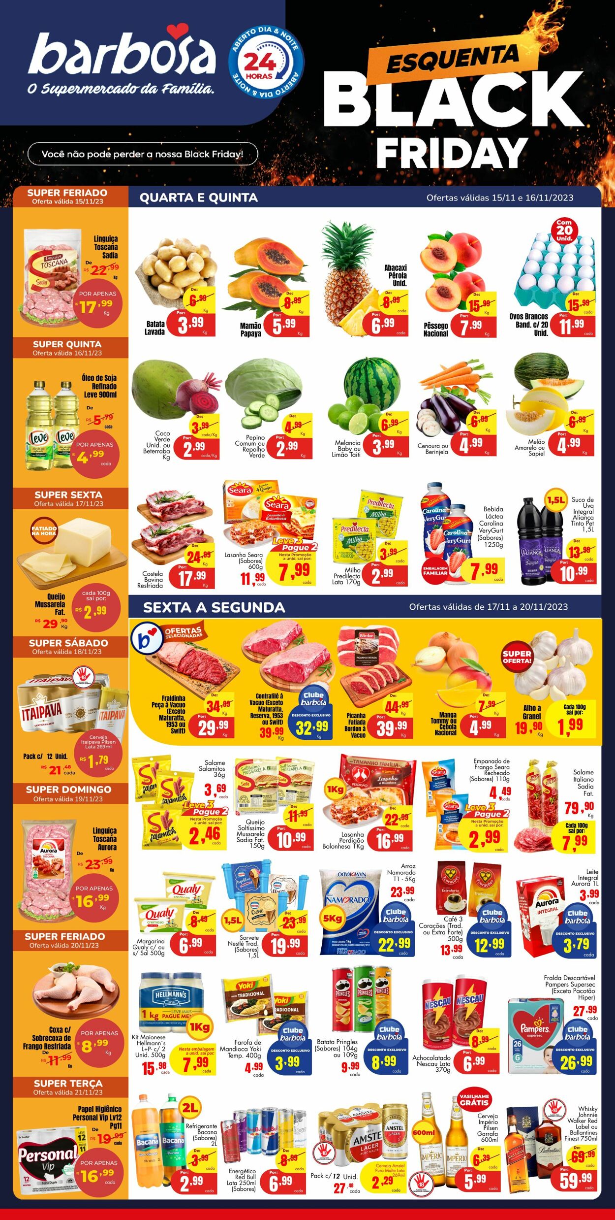 Folheto Barbosa Supermercados 15.11.2023 - 21.11.2023