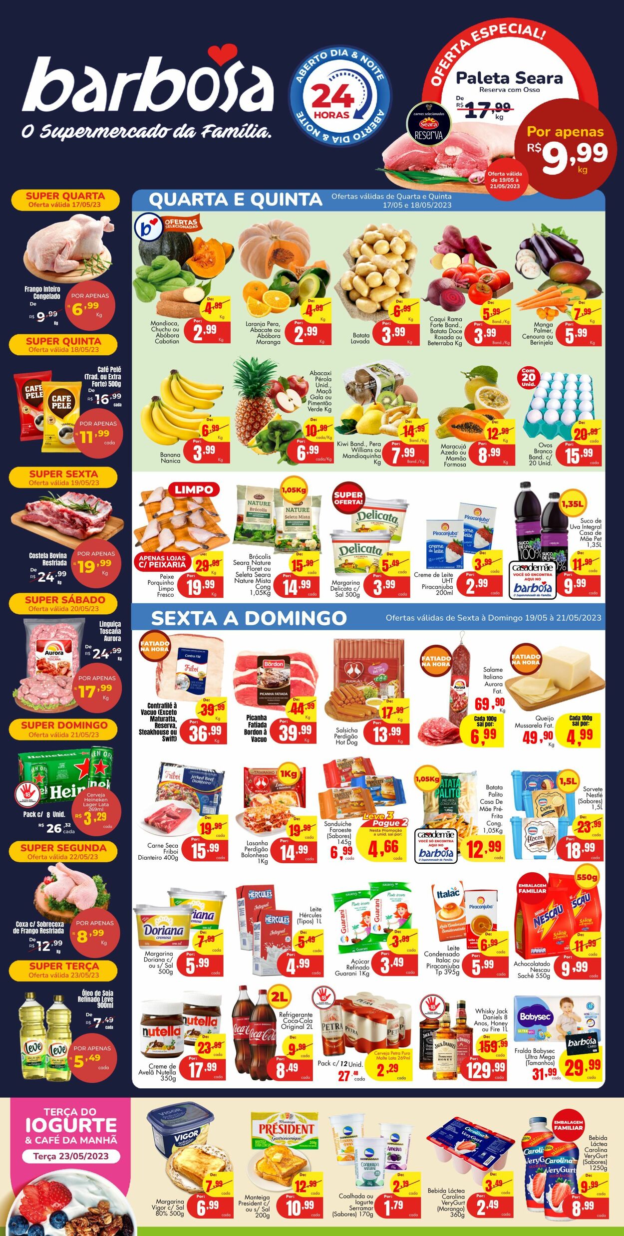 Folheto Barbosa Supermercados 17.05.2023 - 23.05.2023