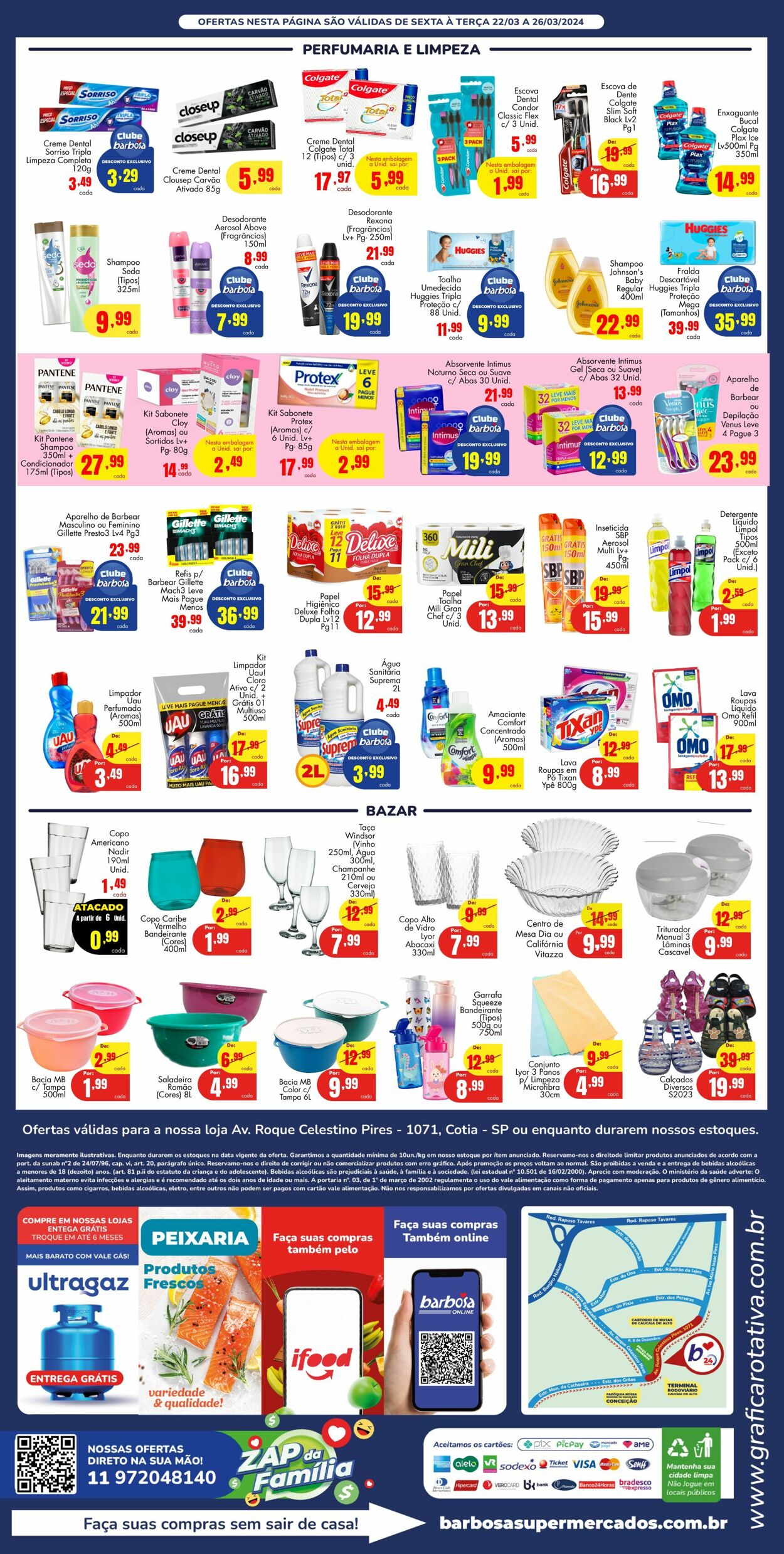 Folheto Barbosa Supermercados 22.03.2024 - 26.03.2024