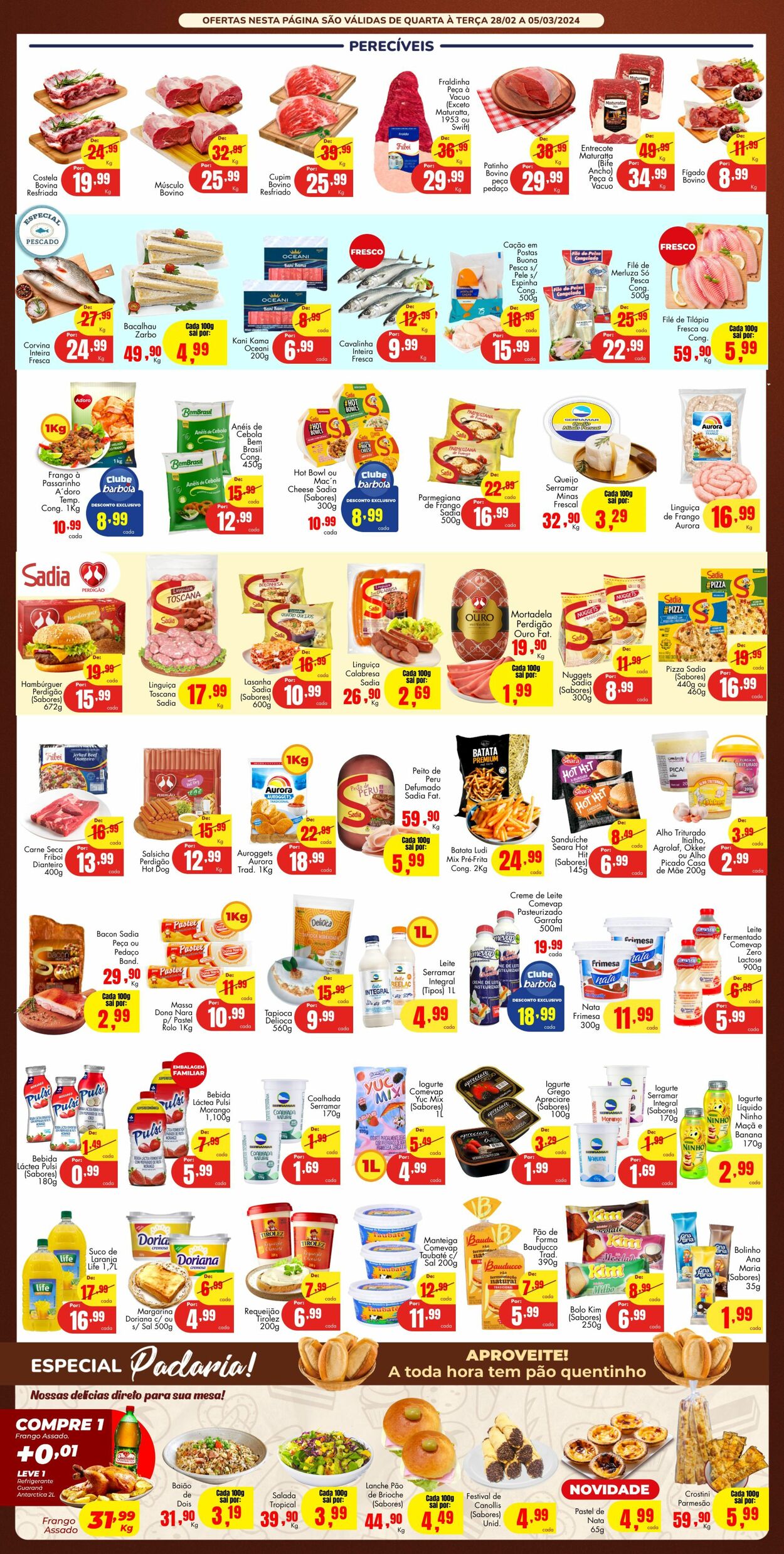 Folheto Barbosa Supermercados 28.02.2024 - 05.03.2024