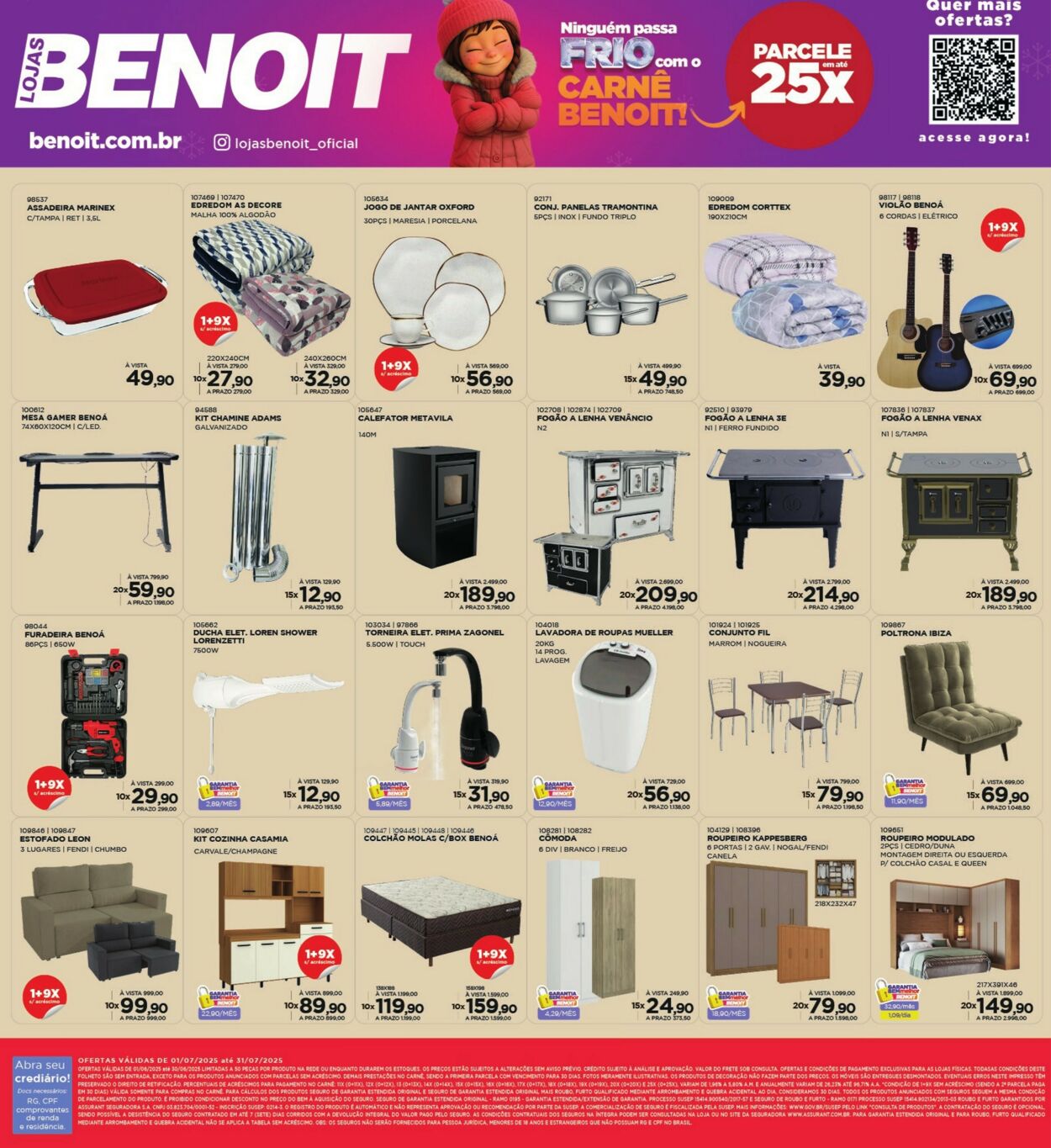 Folheto Benoit 01.07.2025 - 31.07.2025