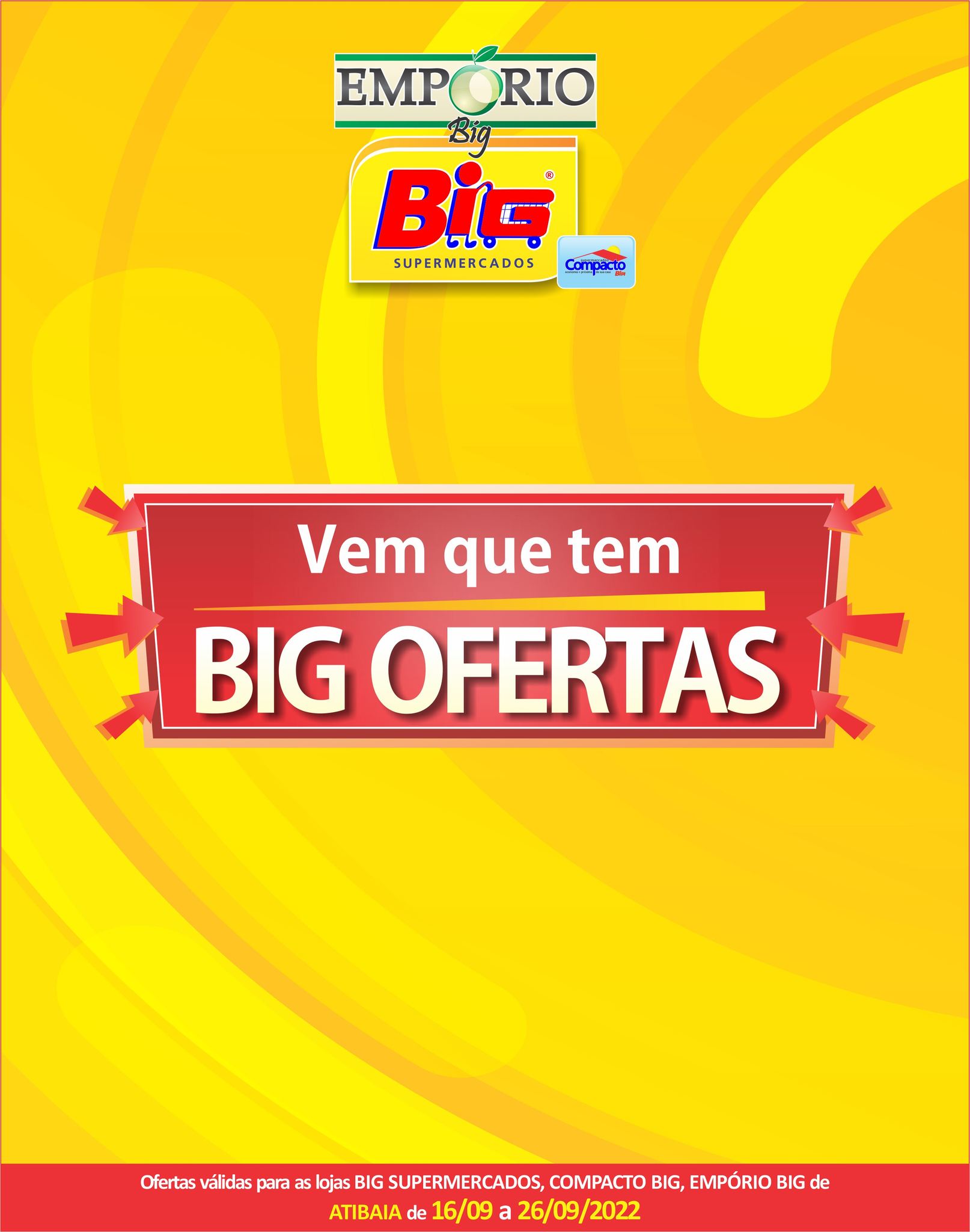 Folheto Big Supermercados 16.09.2022-26.09.2022