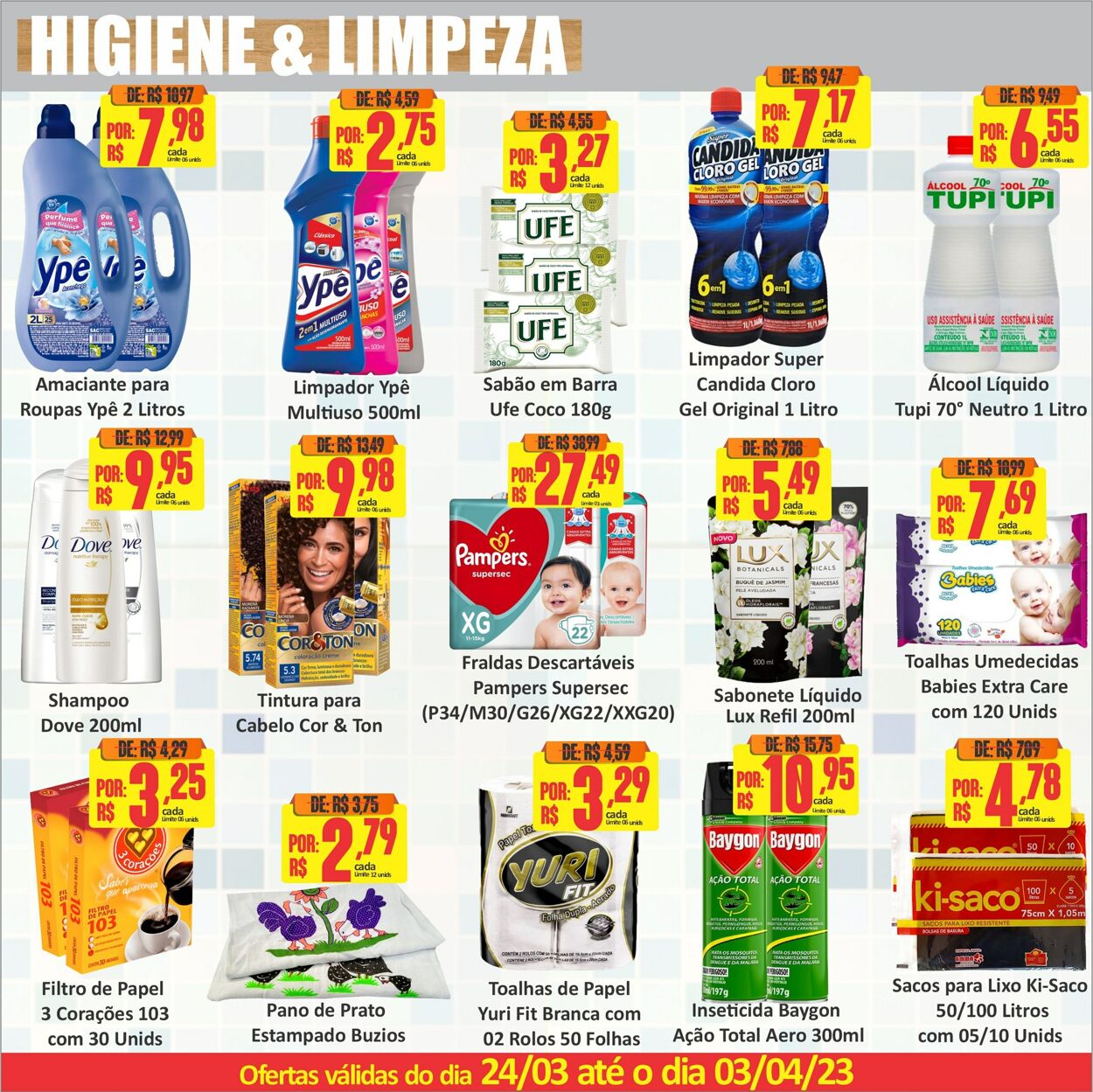 Folheto Big Supermercados 27.03.2023 - 03.04.2023