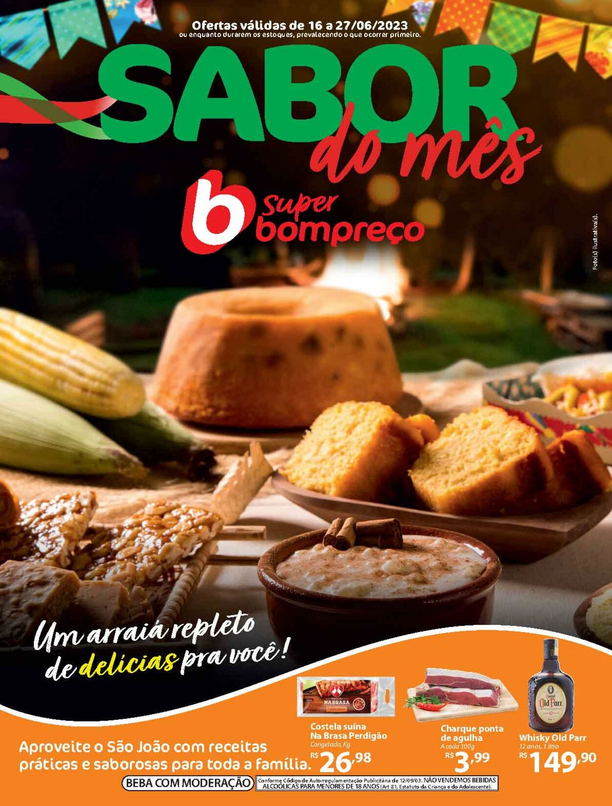Folheto BIG Bompreço - Pajuçara 16 jun, 2023 - 27 jun, 2023