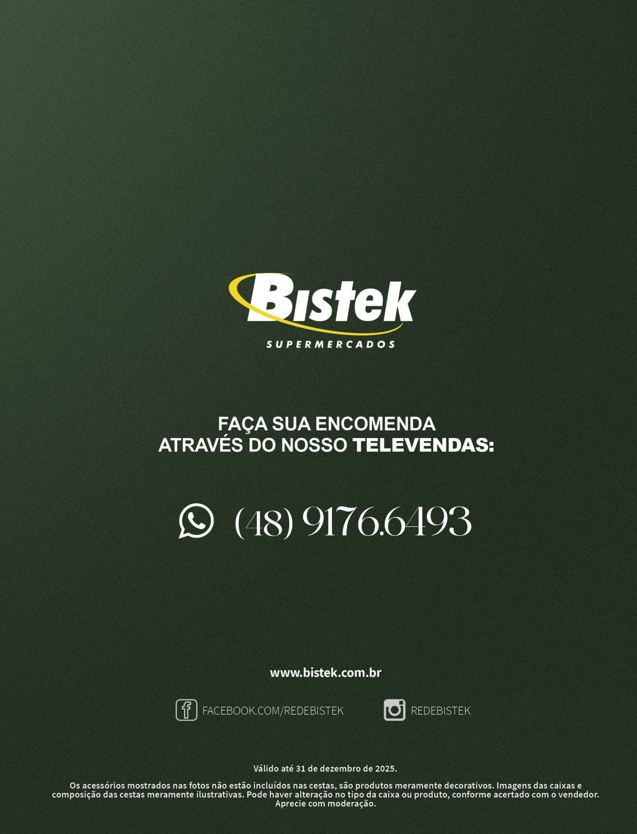 Folheto Bistek 27.10.2025 - 25.12.2025