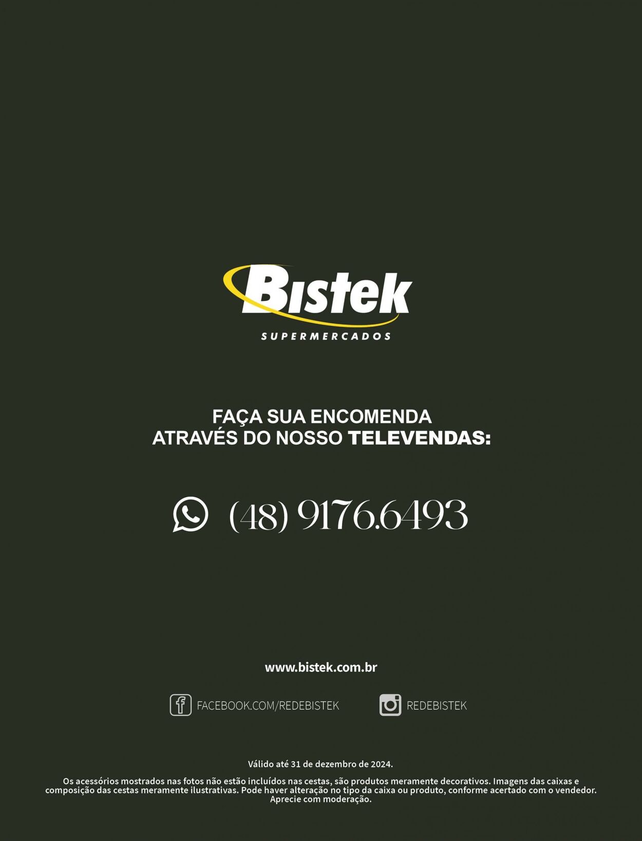 Folheto Bistek 17.10.2024 - 31.12.2024