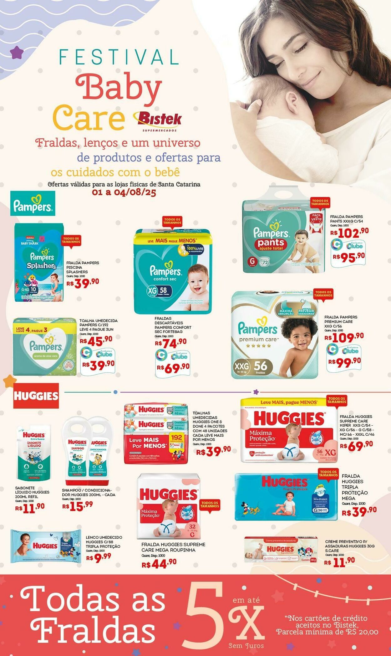Folheto Bistek 01.08.2025 - 04.08.2025