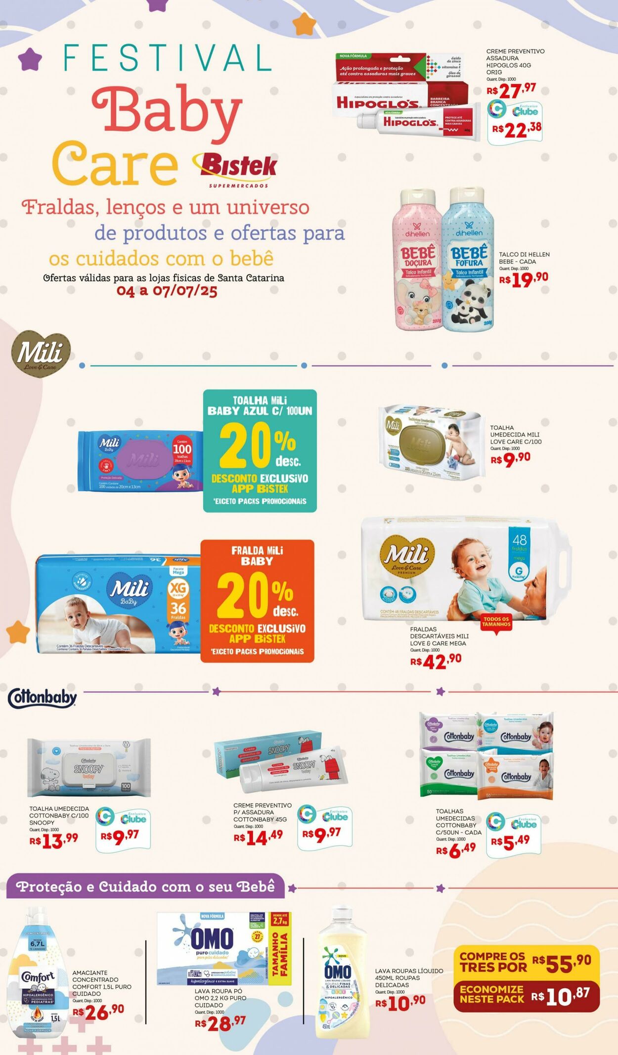 Folheto Bistek 04.07.2025 - 07.07.2025