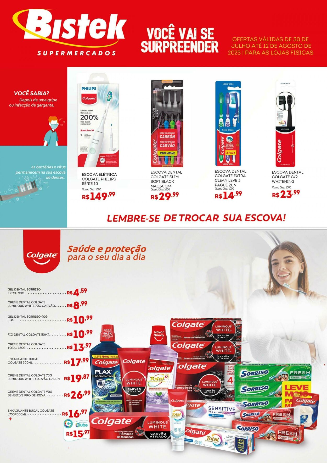 Folheto Bistek 30.07.2025 - 12.08.2025