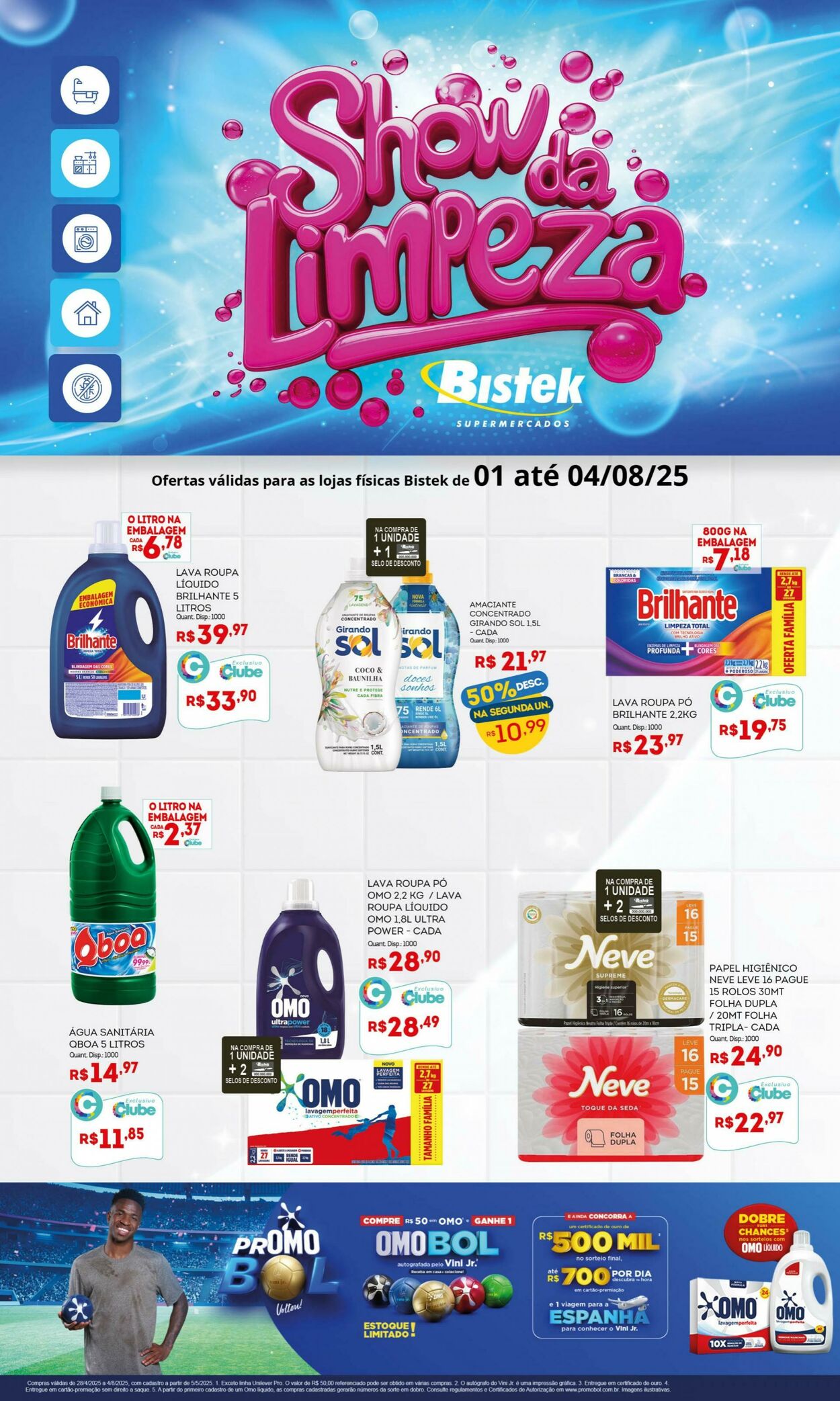 Folheto Bistek 01.08.2025 - 04.08.2025