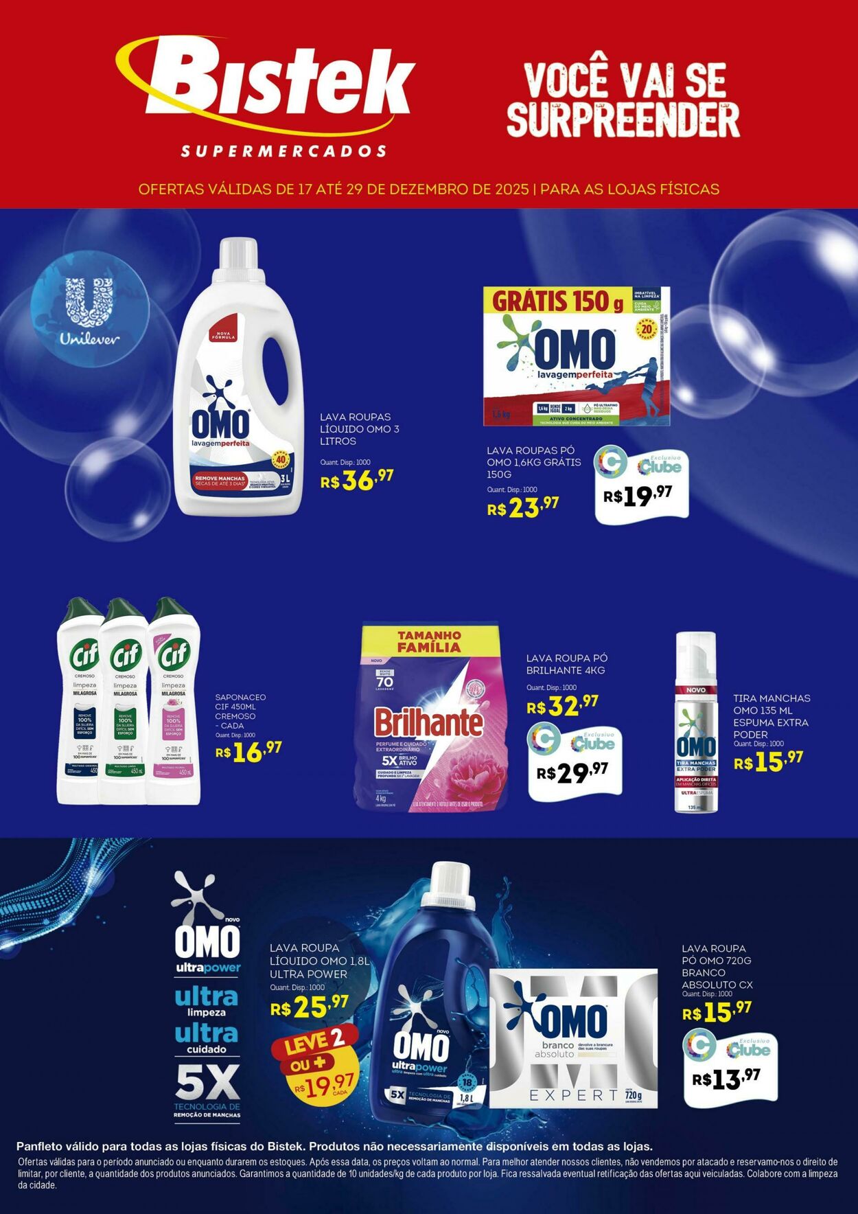 Folheto Bistek 17.12.2025 - 29.12.2025