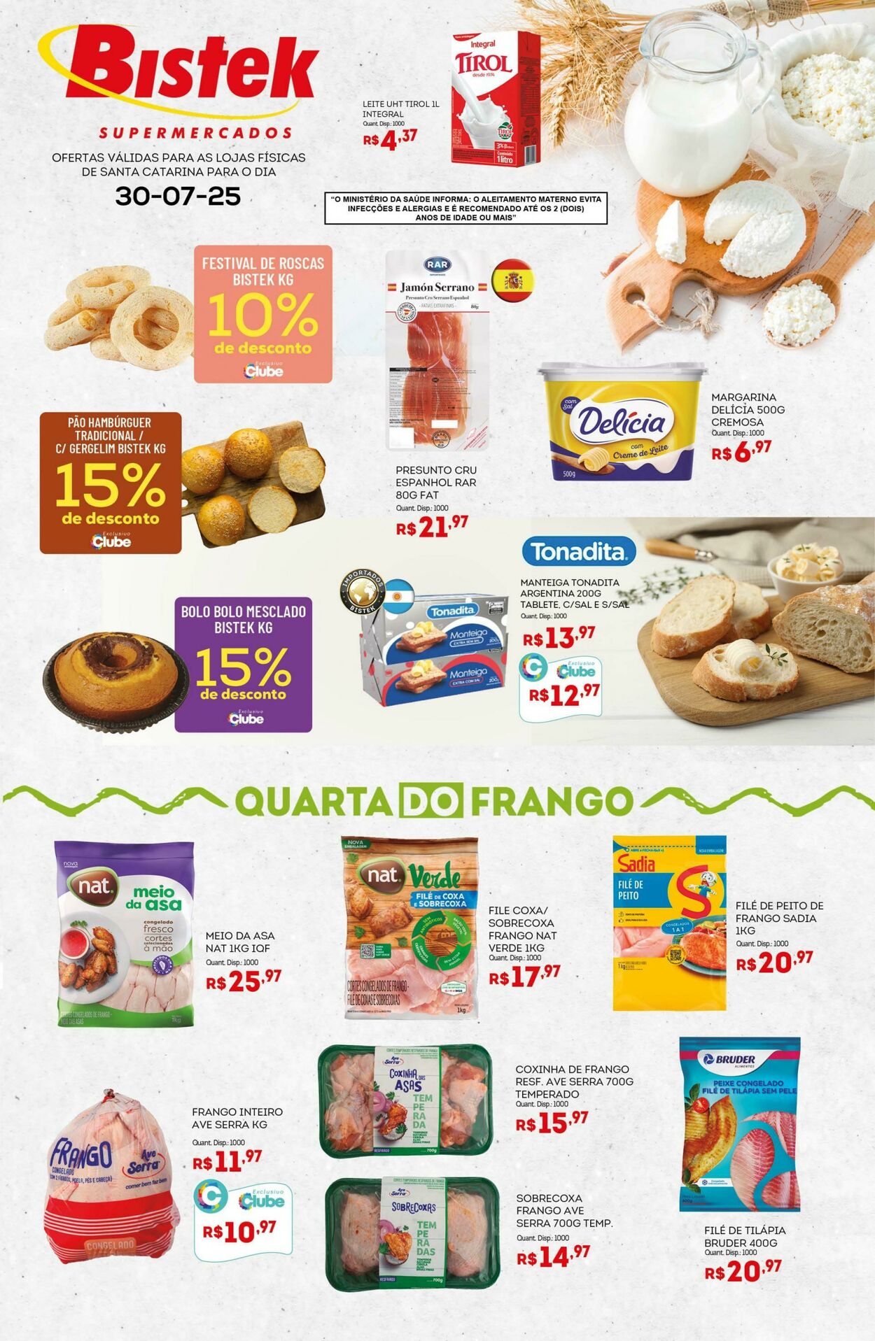 Folheto Bistek 30.07.2025 - 30.07.2025