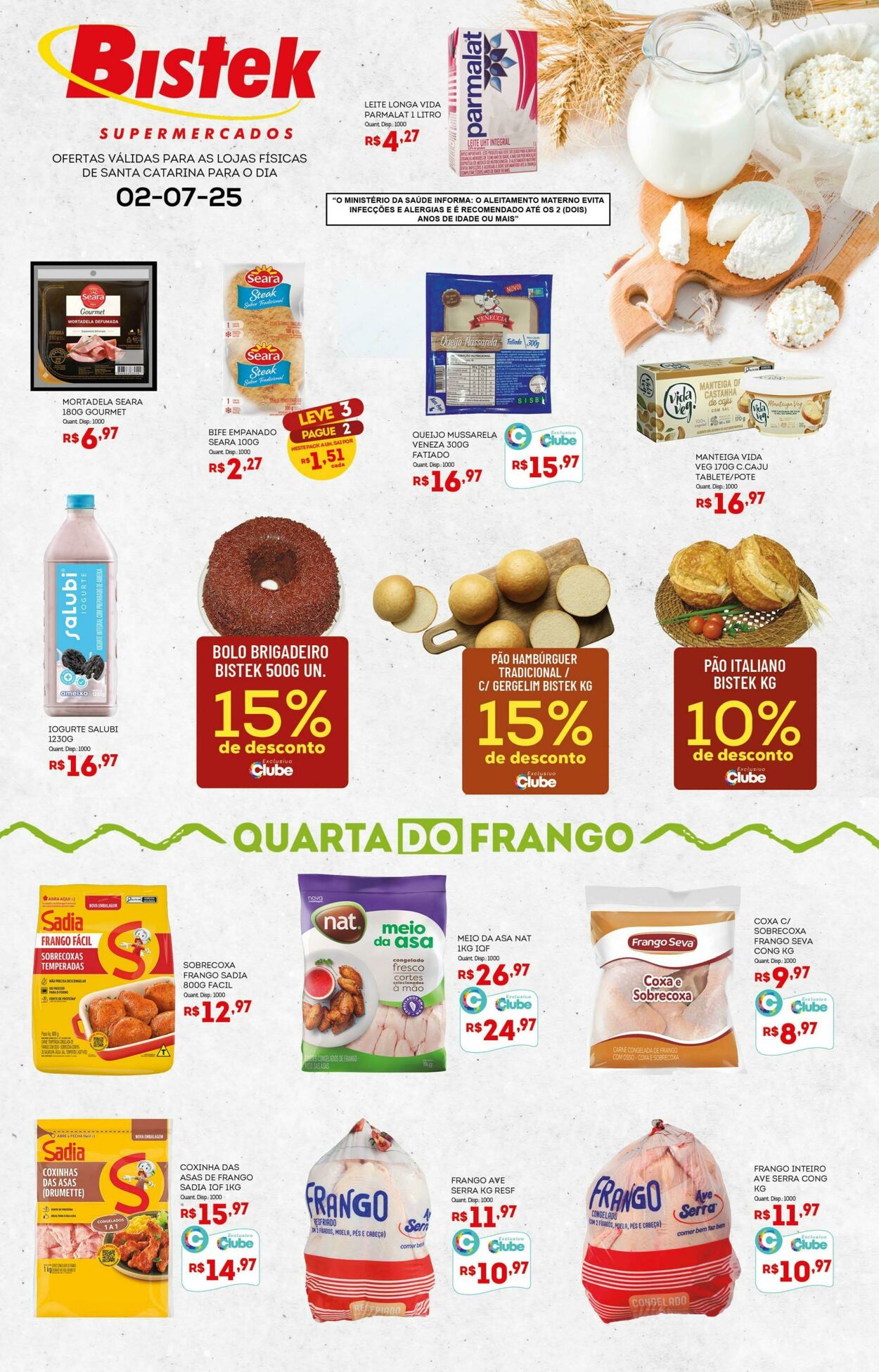 Folheto Bistek 02.07.2025 - 02.07.2025