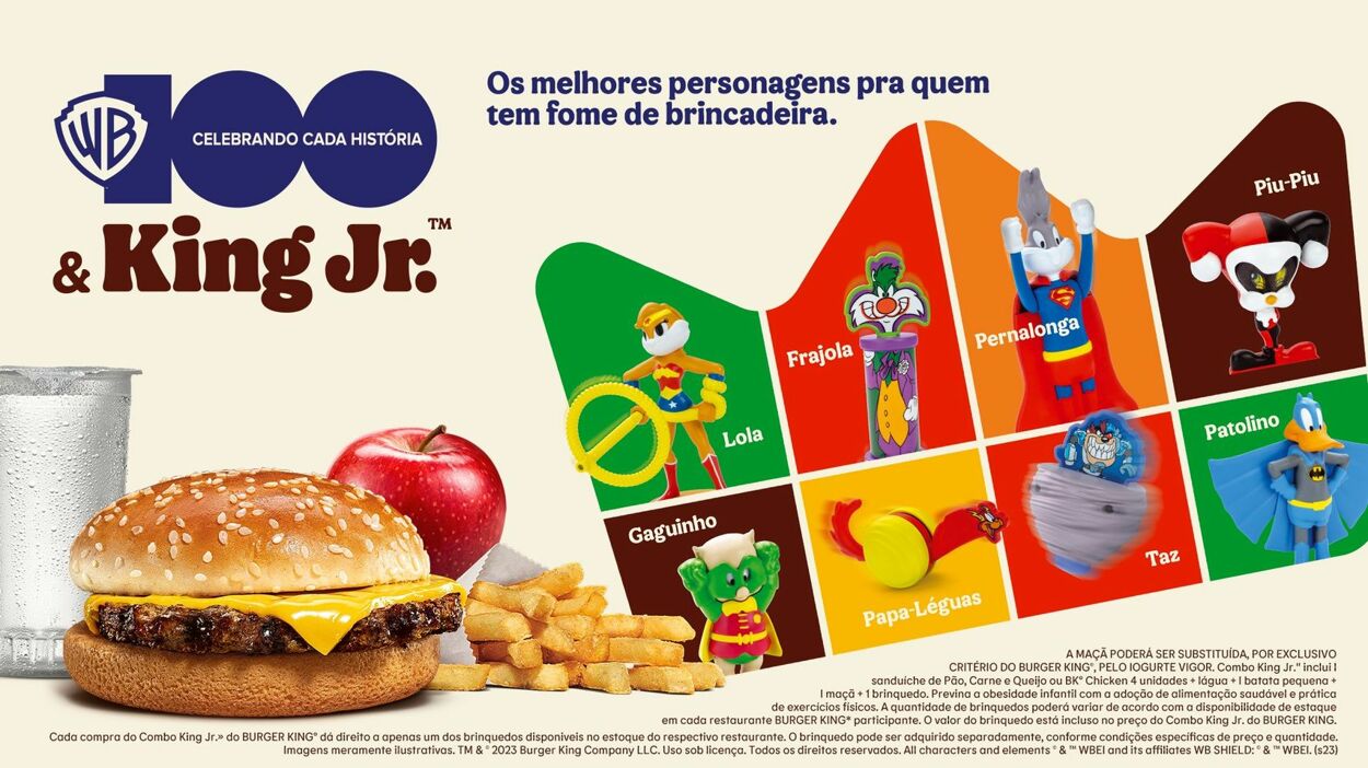 Folheto Burger King 20.07.2023 - 20.08.2023