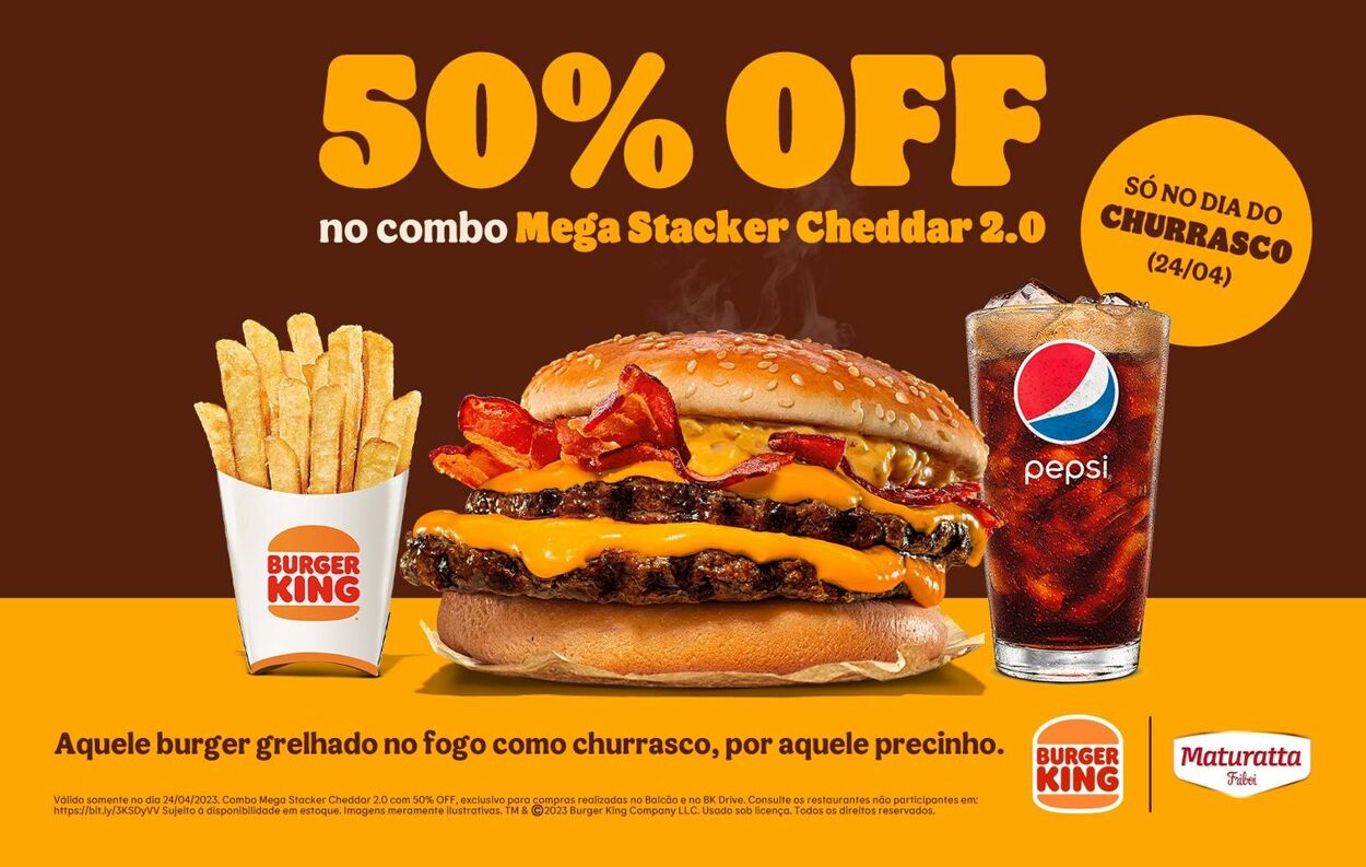 Folheto Burger King 05.06.2023 - 28.06.2023