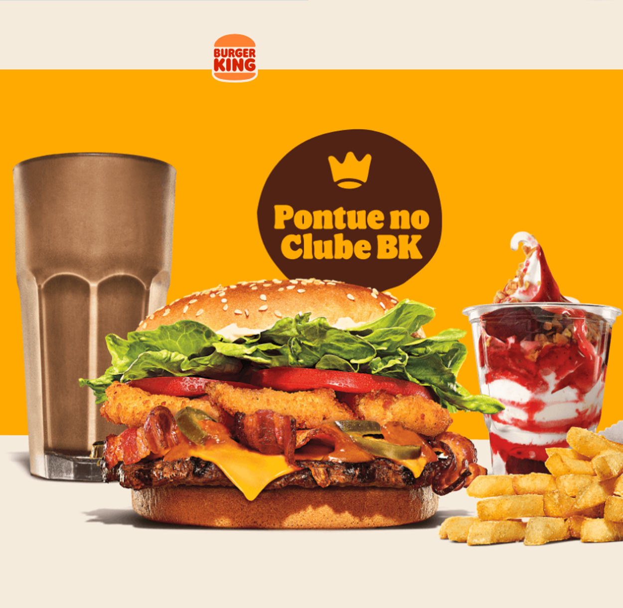 Burger King Folhetos promocionais