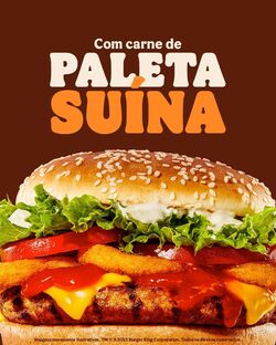 Folheto Burger King 01.03.2023 - 16.03.2023