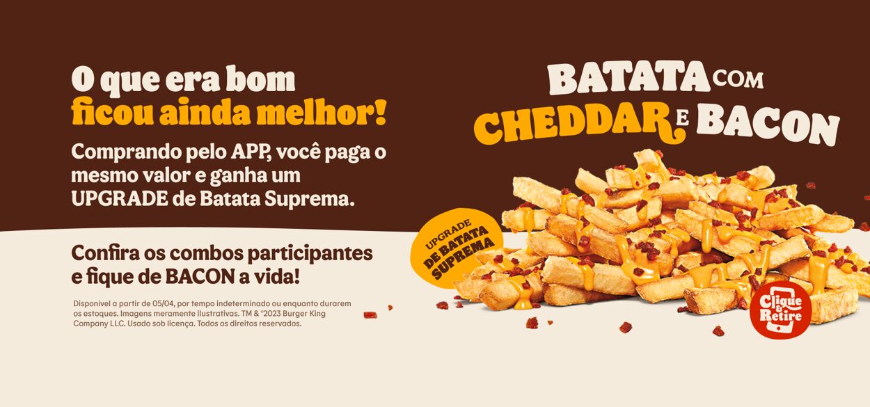 Folheto Burger King 10.04.2023 - 19.04.2023