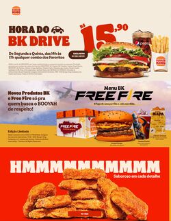 Folheto Burger King 17.03.2023 - 30.03.2023