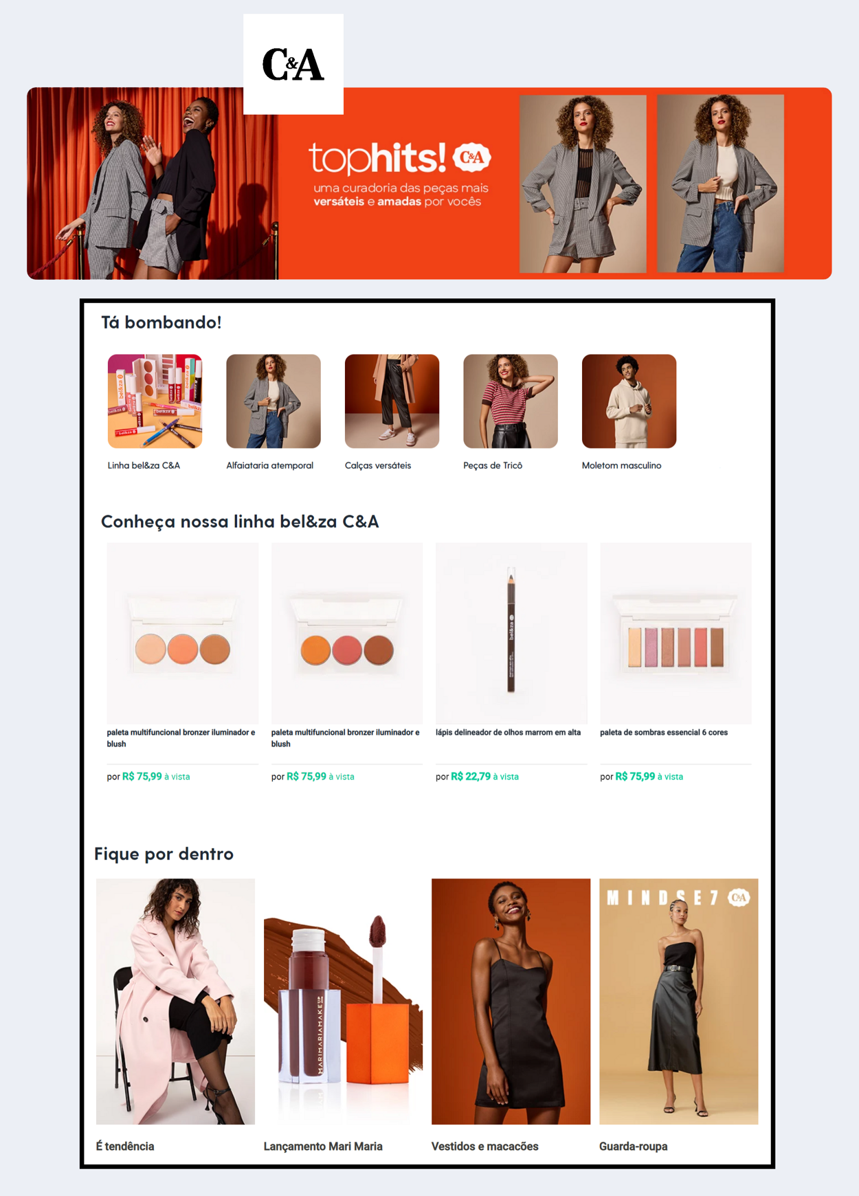 Folheto C&A 04.08.2025 - 13.08.2025