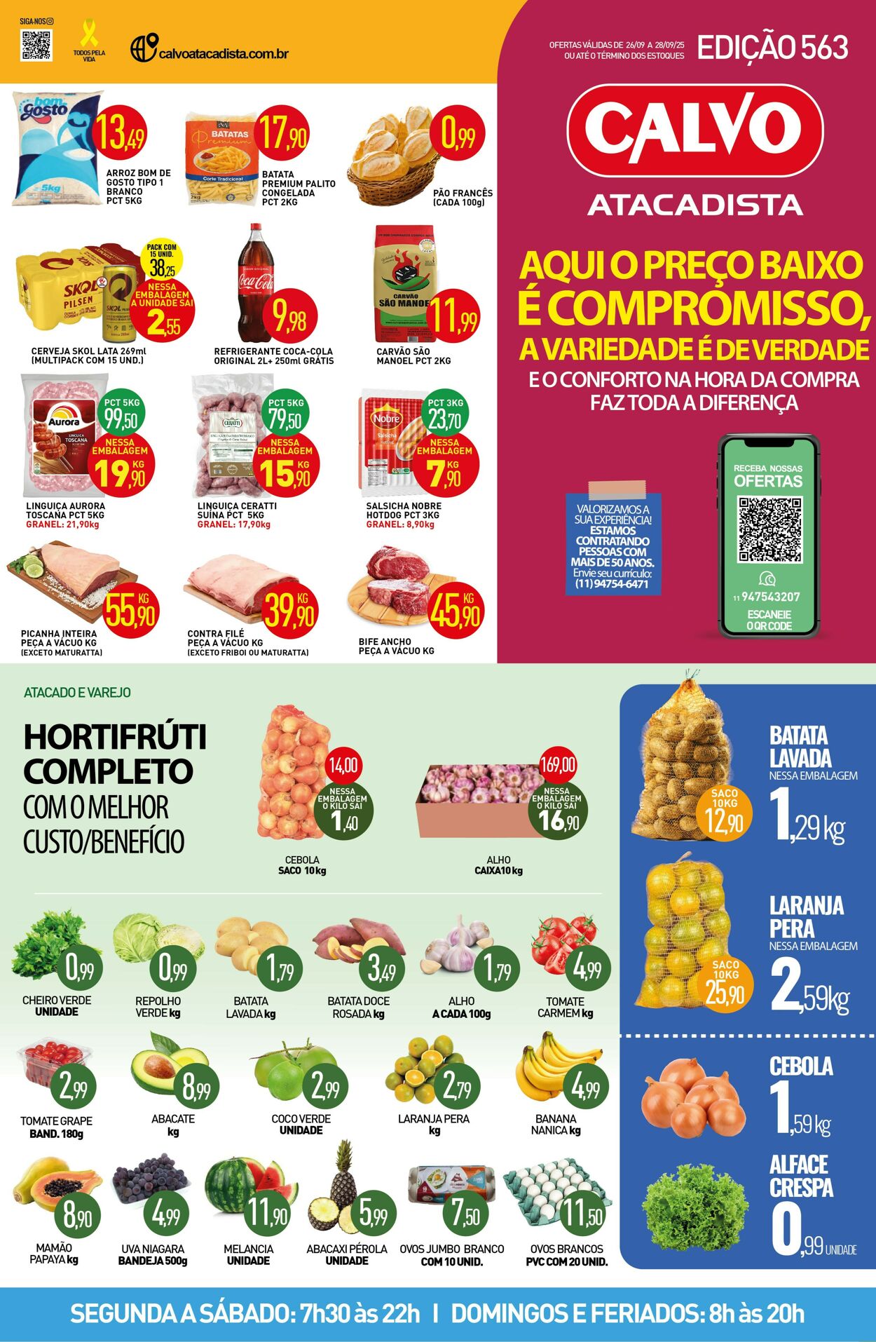 Folheto Calvo Atacadista 29.09.2025 - 06.10.2025