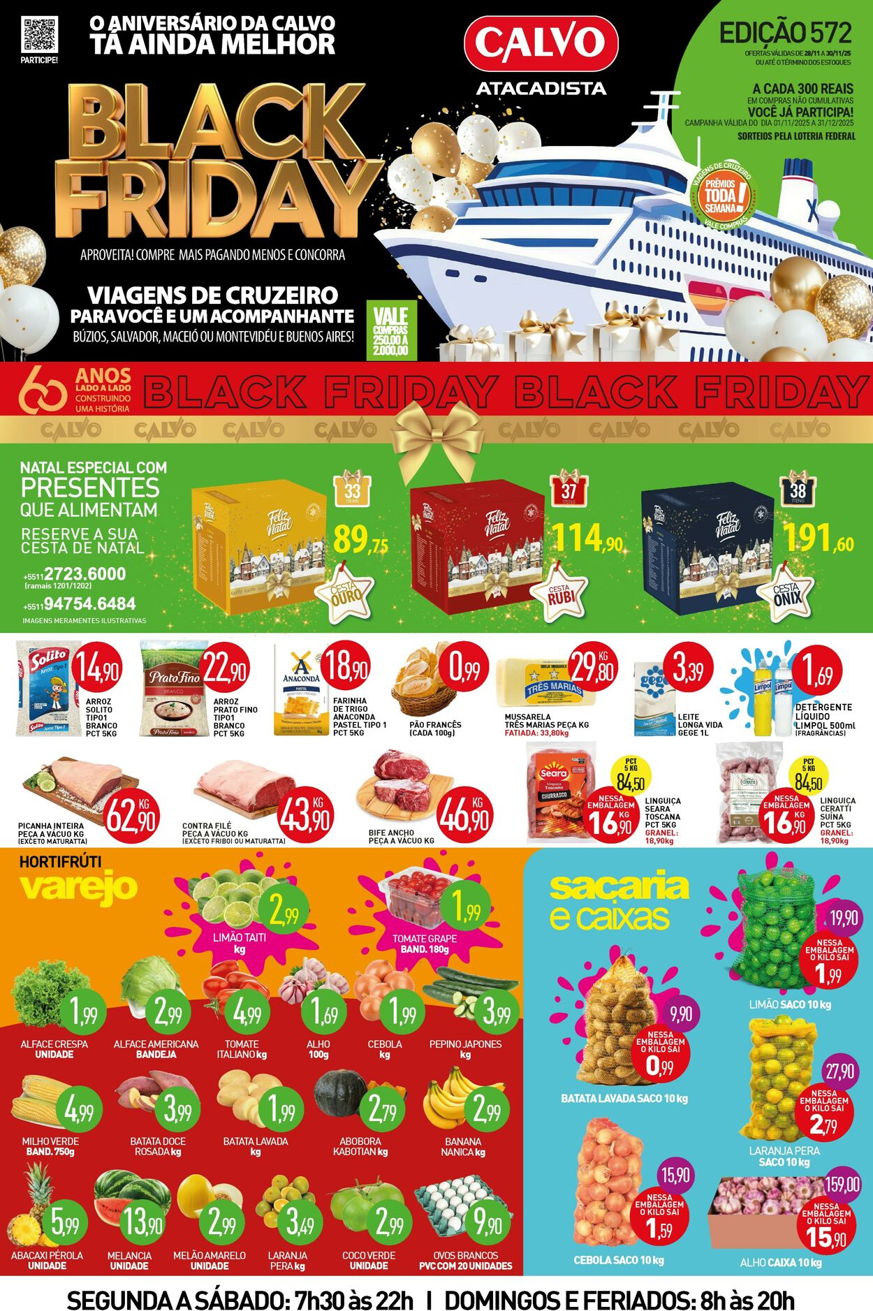 Folheto Calvo Atacadista 01.12.2025 - 22.12.2025