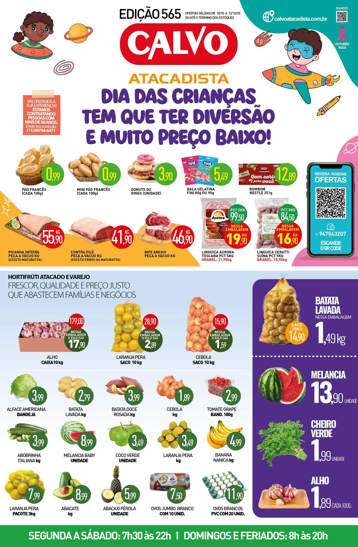 Folheto Calvo Atacadista 12.10.2025 - 26.10.2025