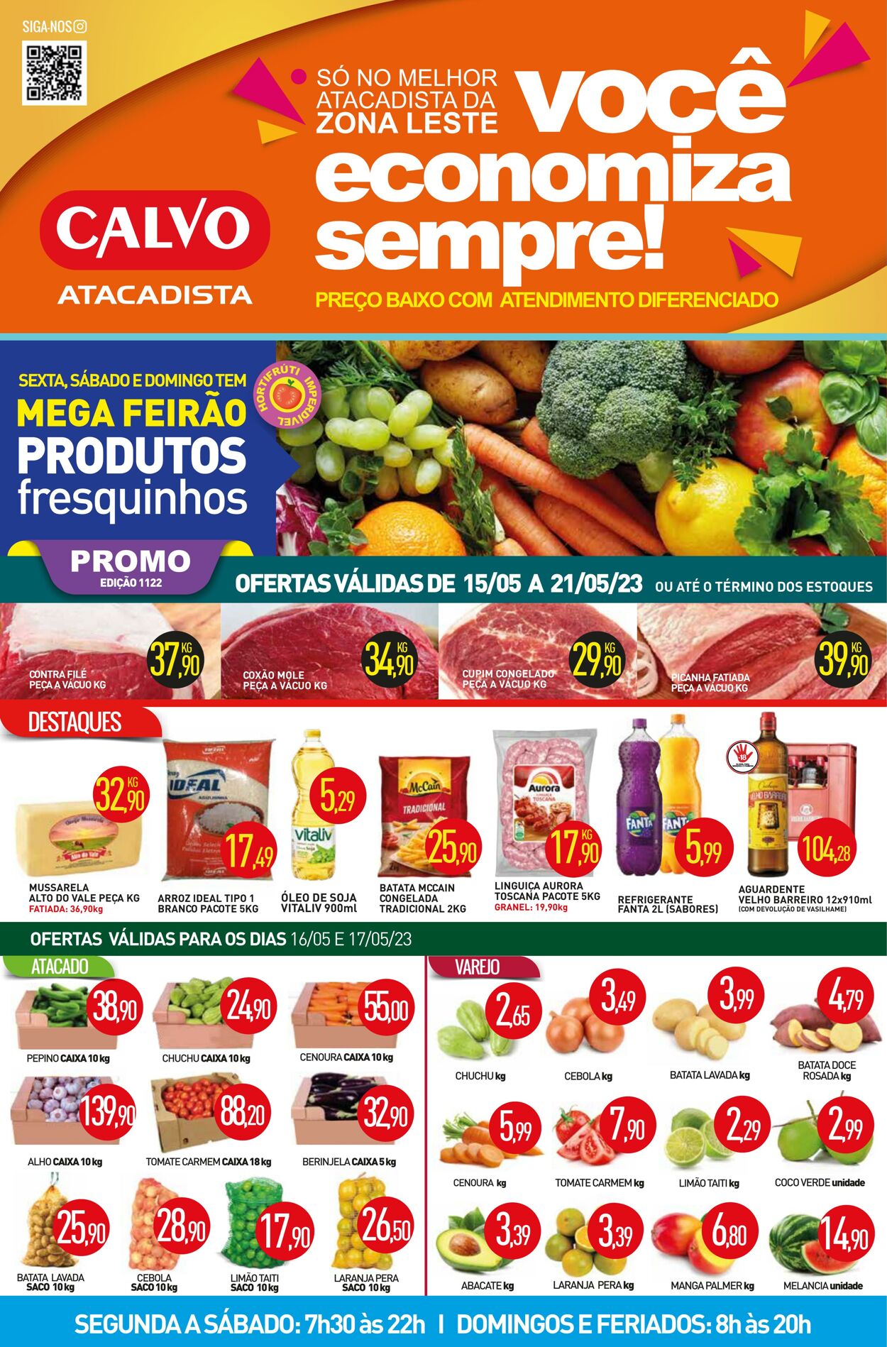 Folheto Calvo Atacadista 15.05.2023 - 21.05.2023